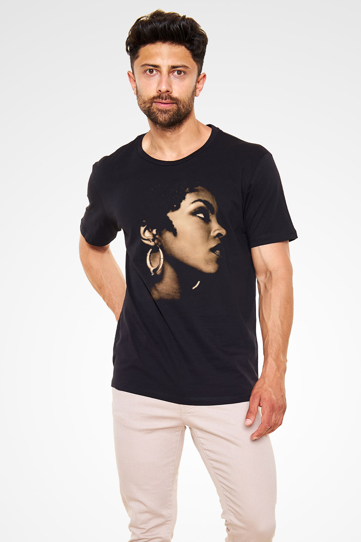 Lauryn Hill Siyah Unisex Tişört T-Shirt - TişörtFabrikası
