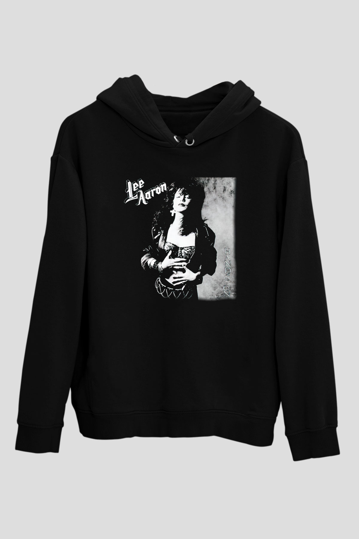 Lee Aaron Siyah Unisex Hoodie