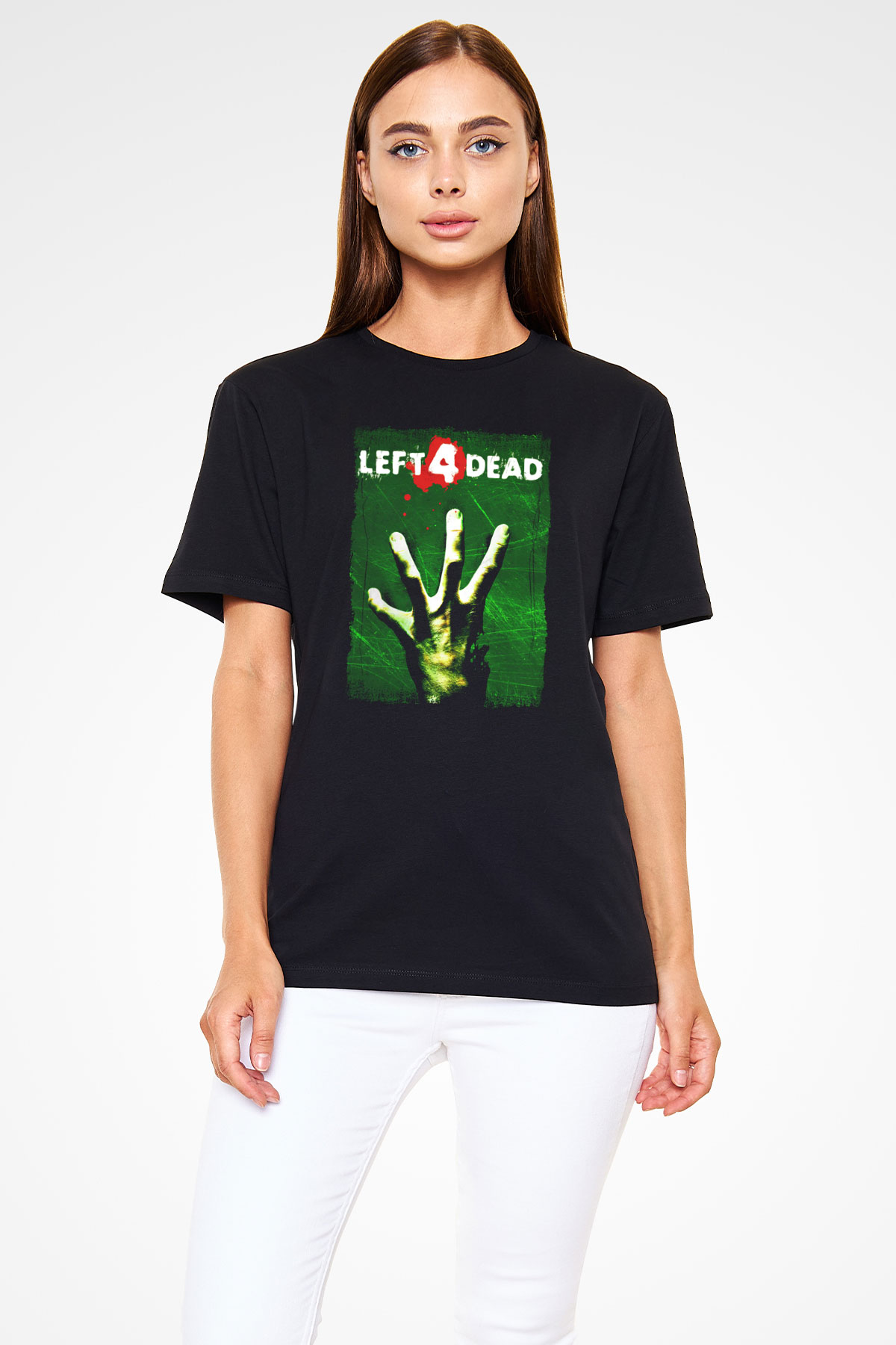 Left 4 Dead Siyah Unisex Tişört T-Shirt