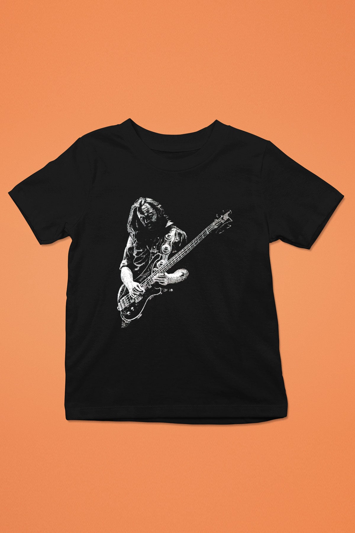 Lemmy Siyah Unisex Çocuk Tişört