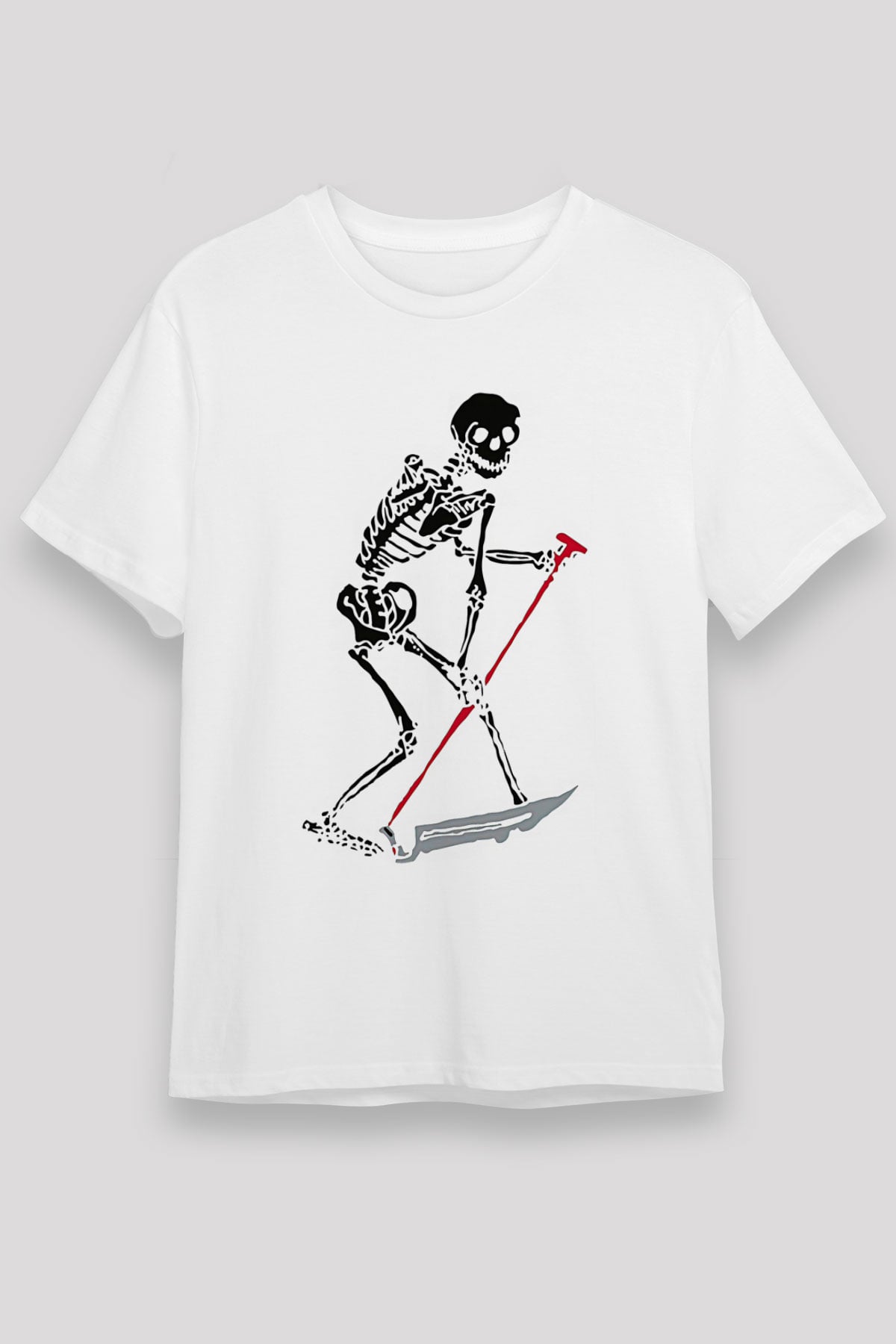 Lil Peep Baskılı Unisex Beyaz Tişört - Tshirt