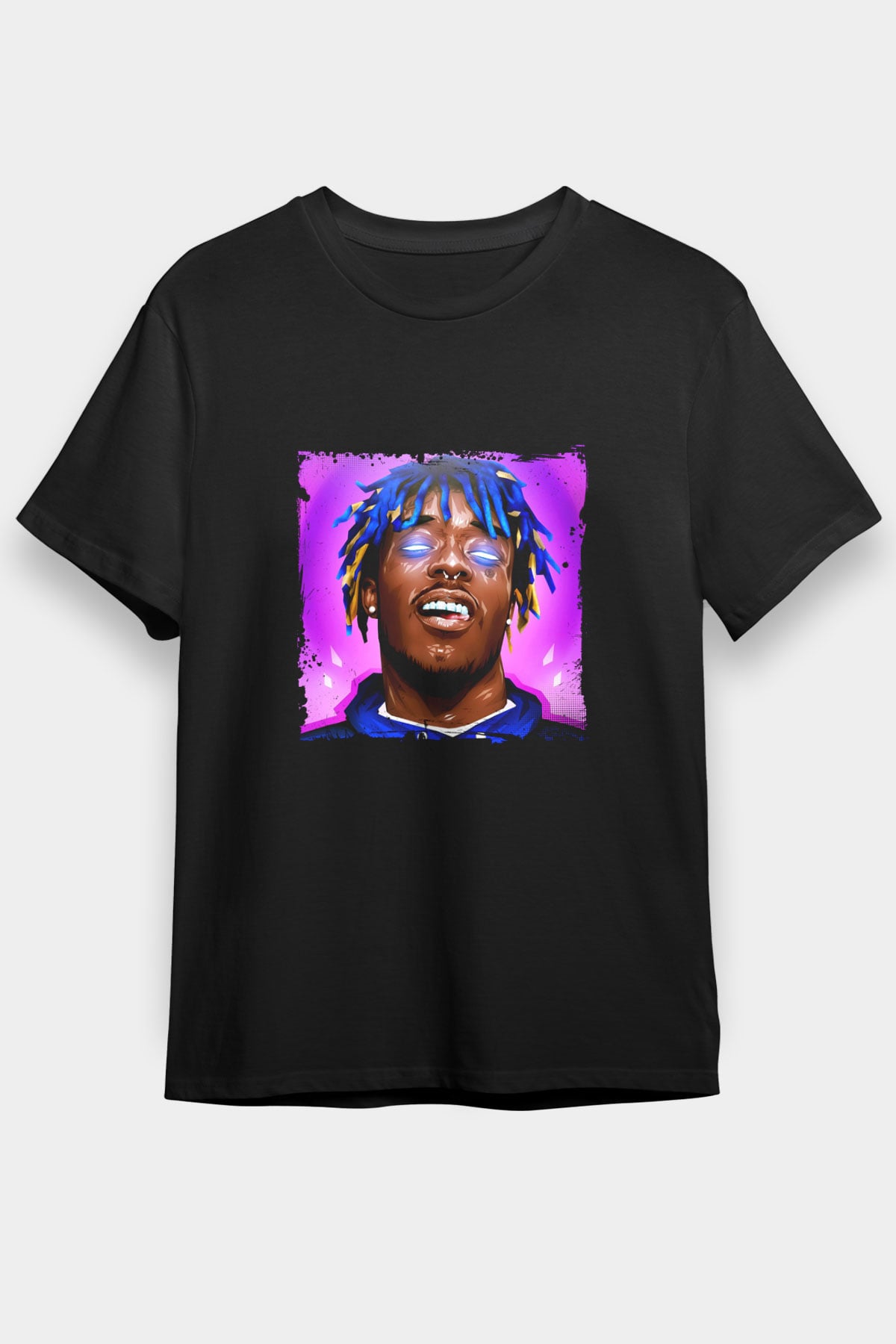 Lil Uzi Vert Baskılı Unisex Siyah Tişört