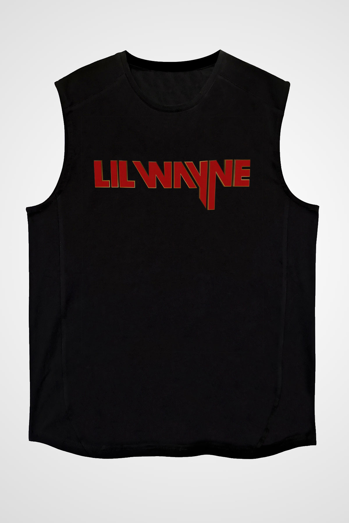 Lil Wayne Siyah Unisex Kolsuz Tişört