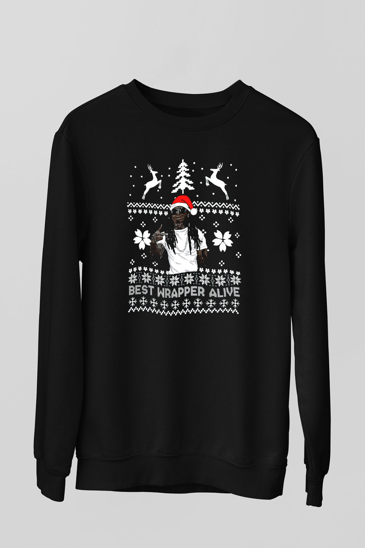 Lil Wayne Siyah Unisex Sweatshirt