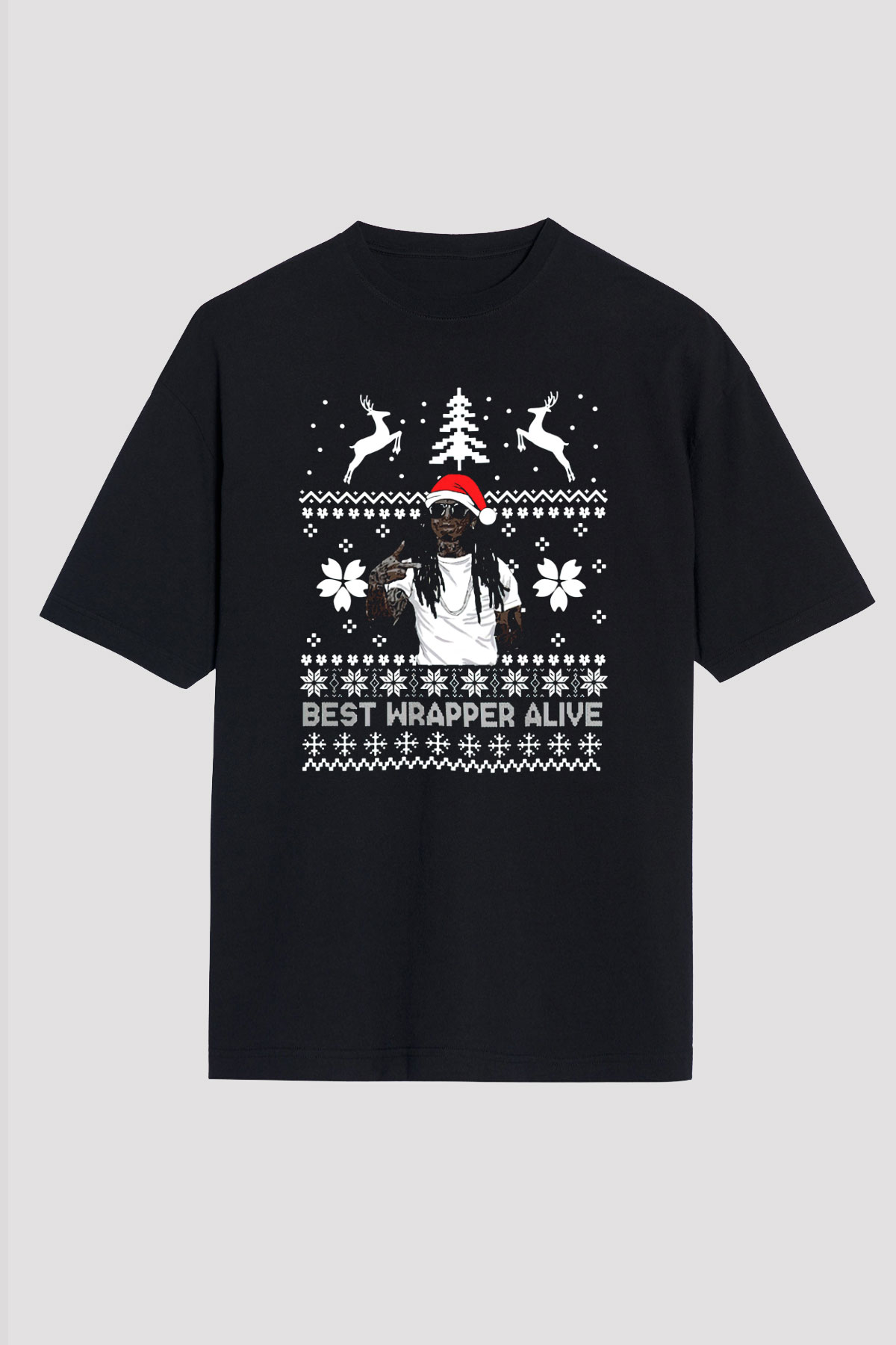 Lil Wayne Siyah Oversize Tişört Oversize T-shirt - TişörtFabrikası