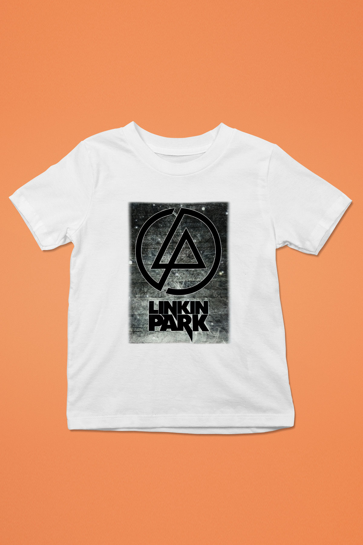 Linkin Park Baskılı Beyaz Unisex Çocuk Tişört