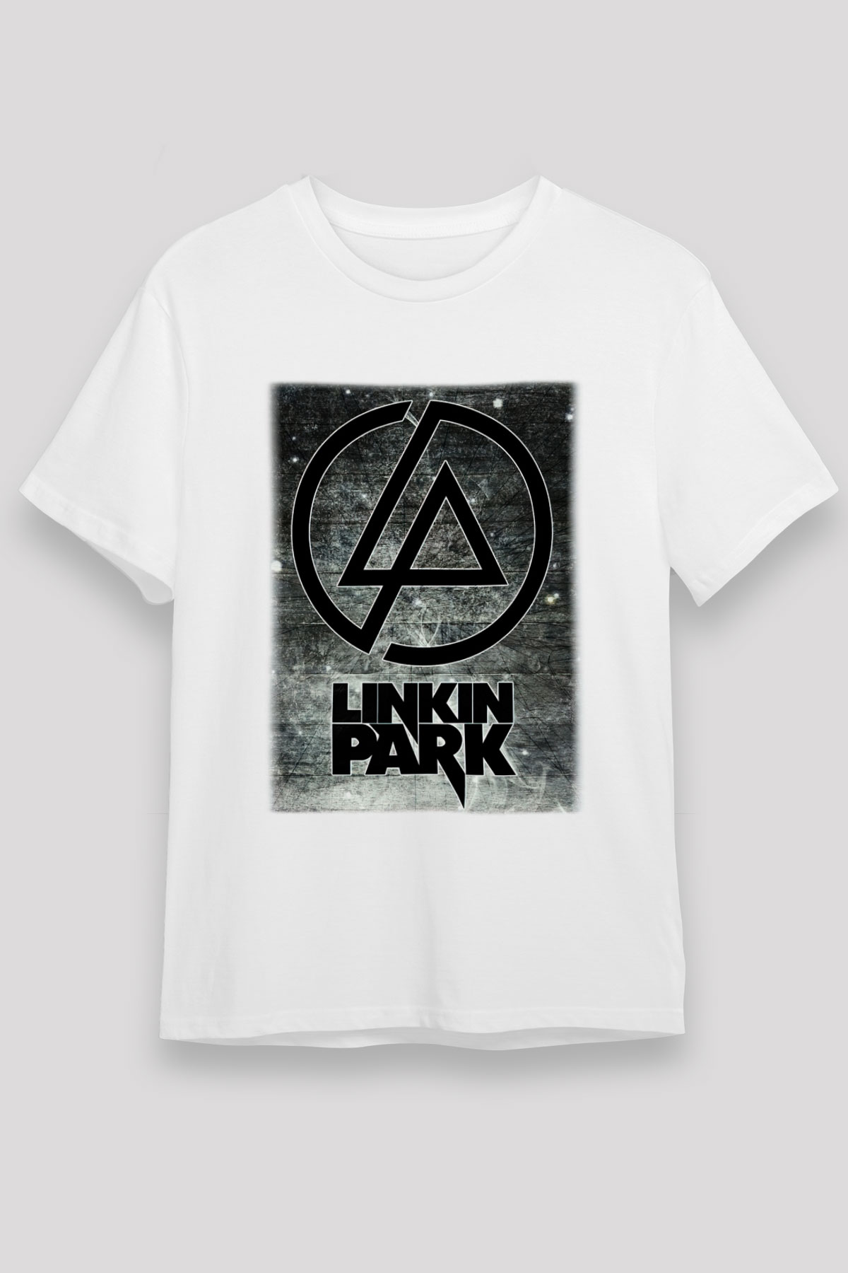 Linkin Park Beyaz Unisex Tişört T-Shirt - TişörtFabrikası