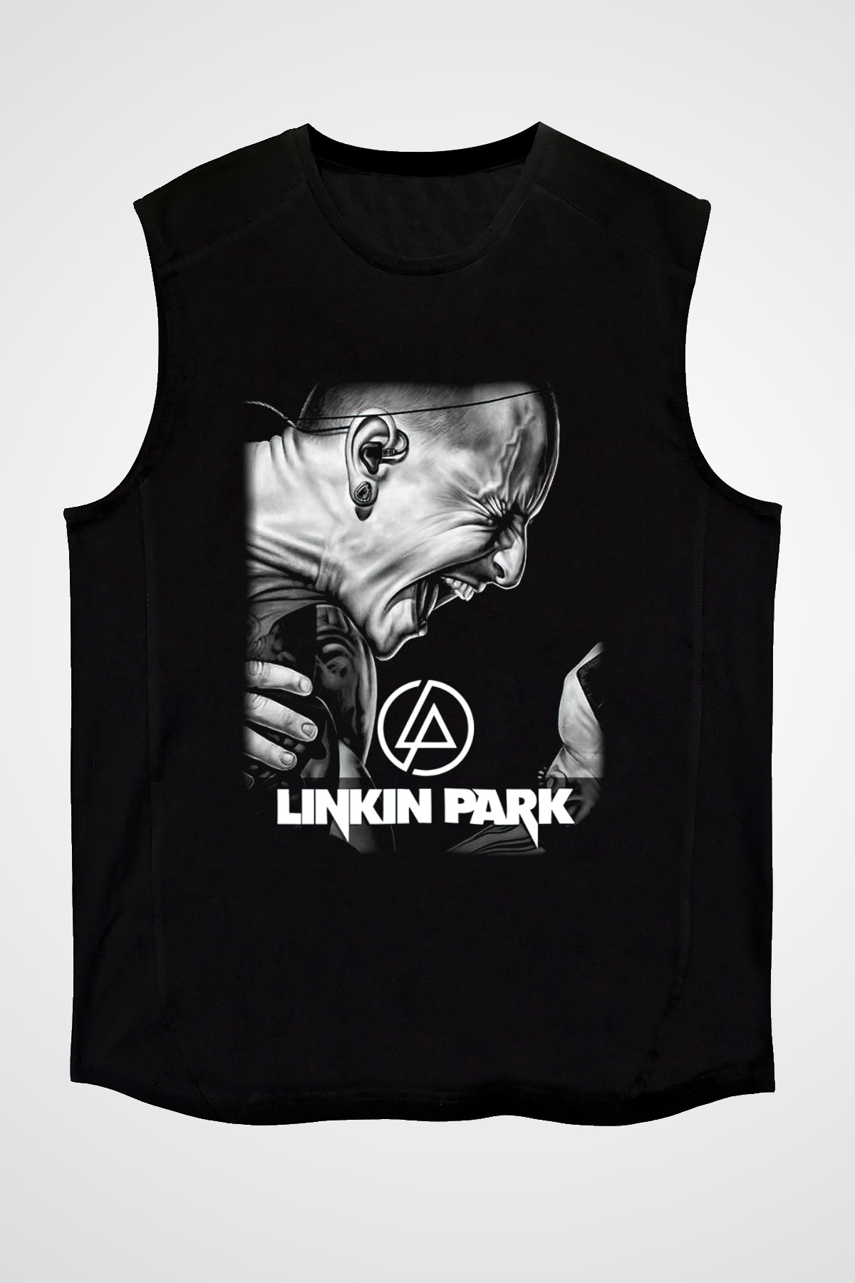 Linkin Park Siyah Unisex Kolsuz Tişört