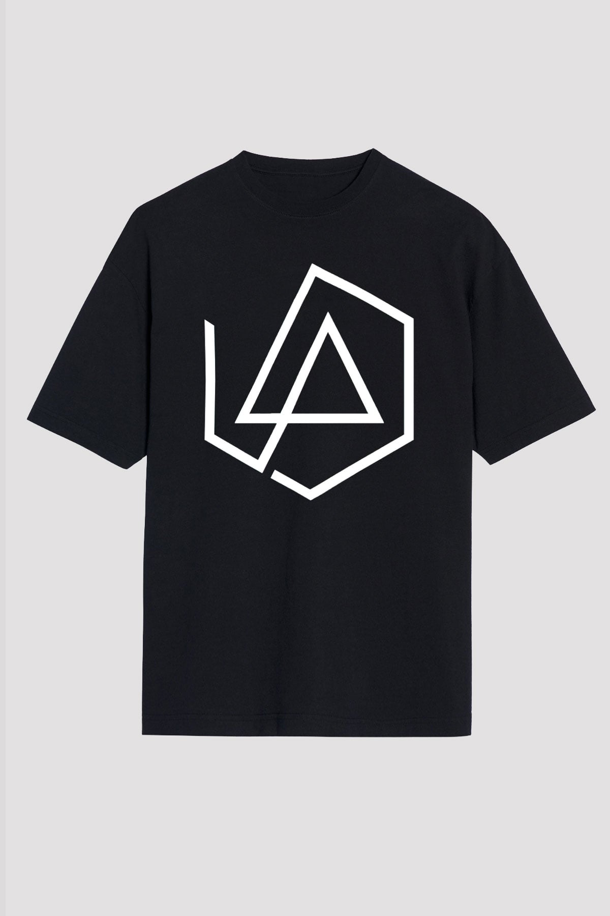 Linkin Park Siyah Unisex Oversize Tişört T-Shirt