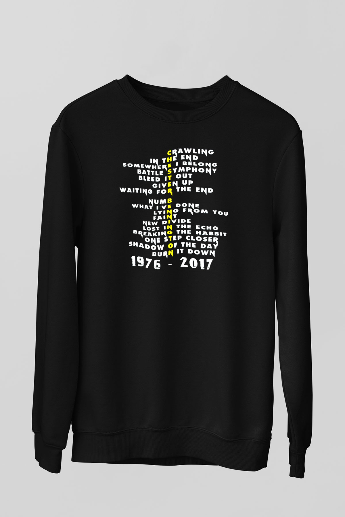 Linkin Park Siyah Unisex Sweatshirt