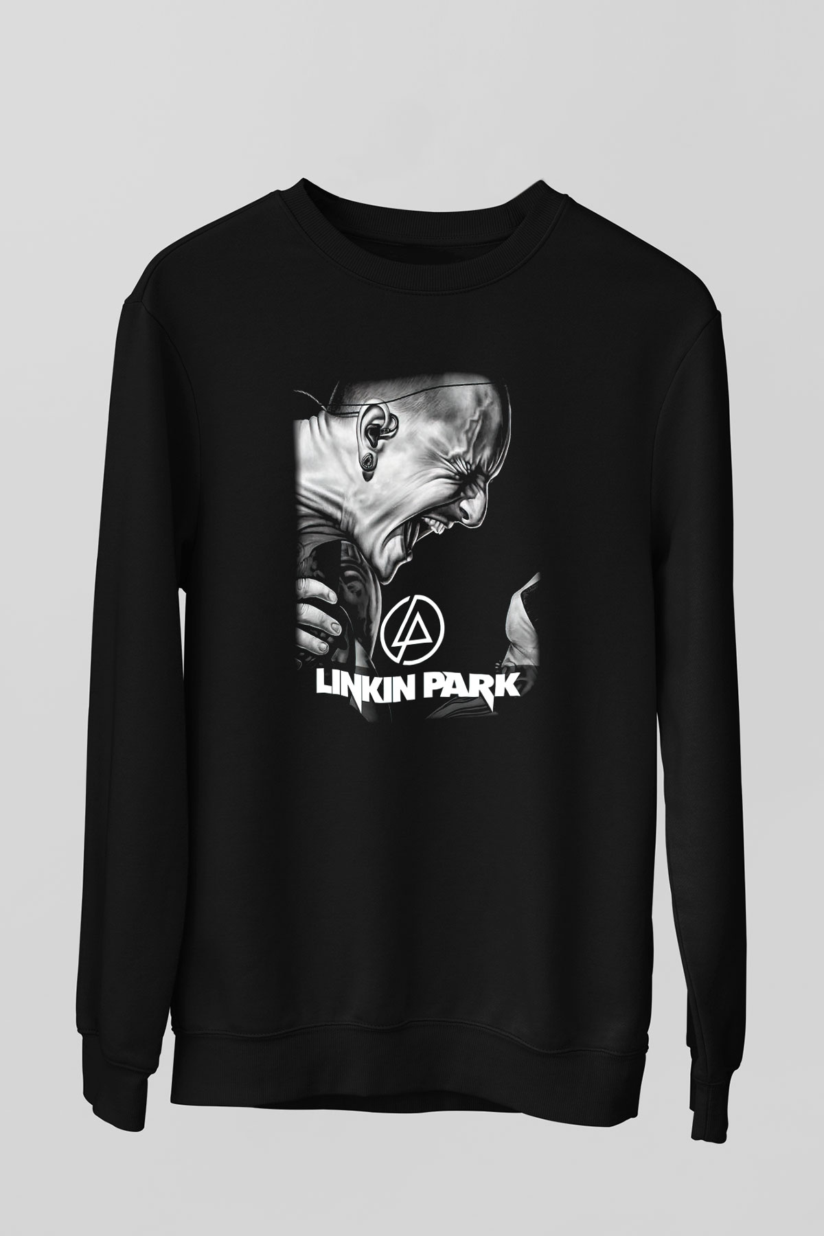 Linkin Park Siyah Unisex Sweatshirt