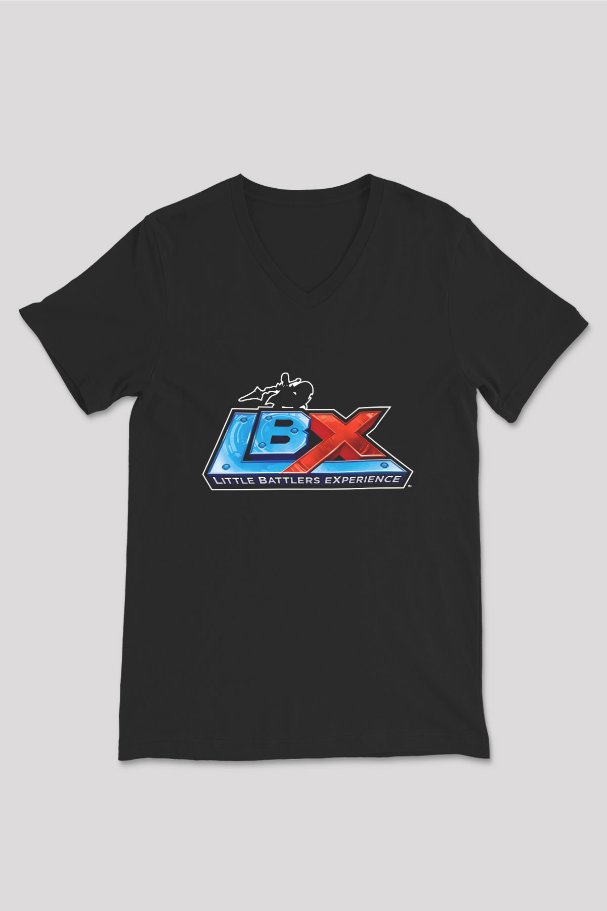 Little Battlers Experience Siyah Unisex V Yaka Tişört