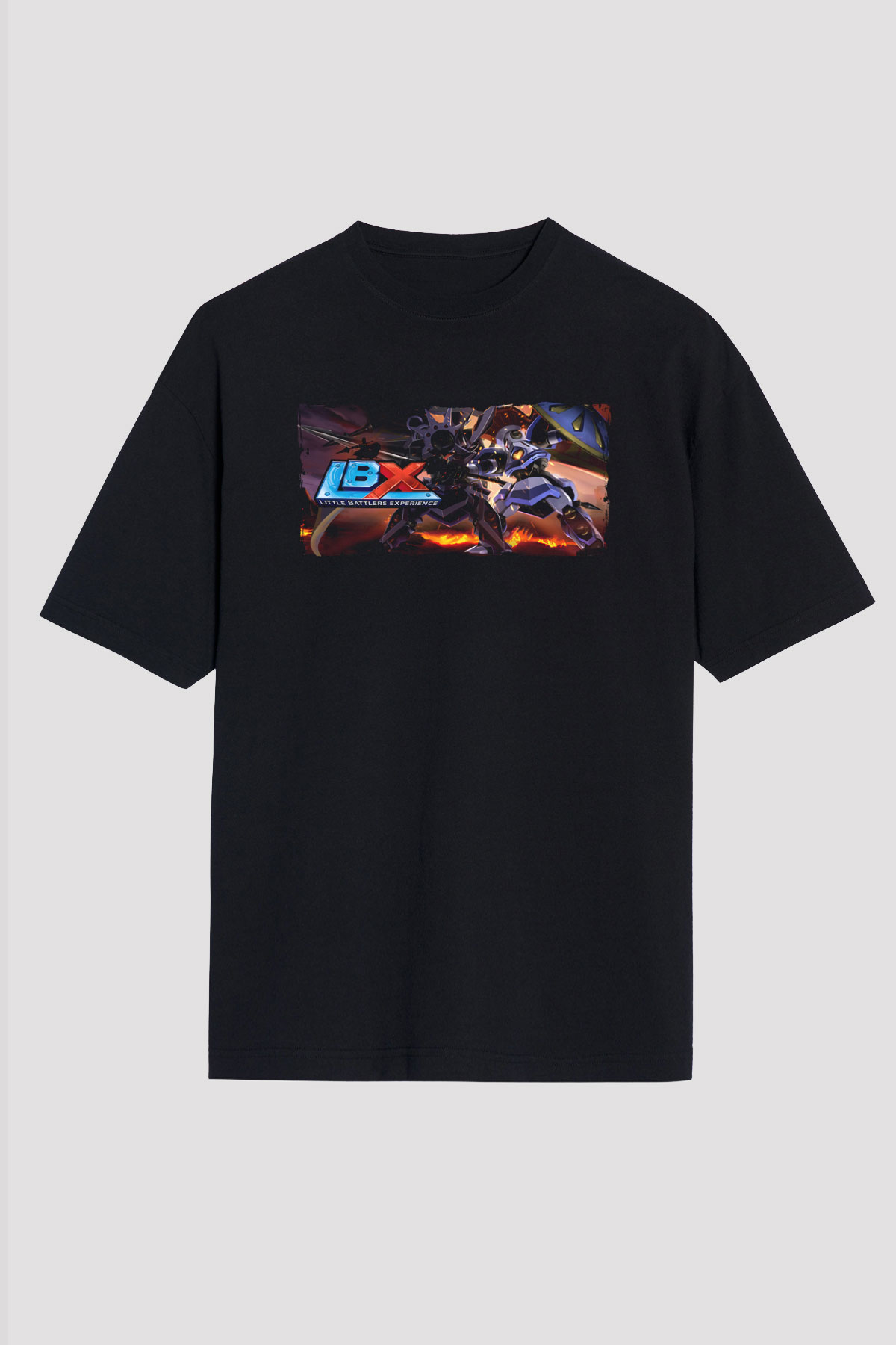 Little Battlers Experience Siyah Oversize Tişört Oversize T-shirt