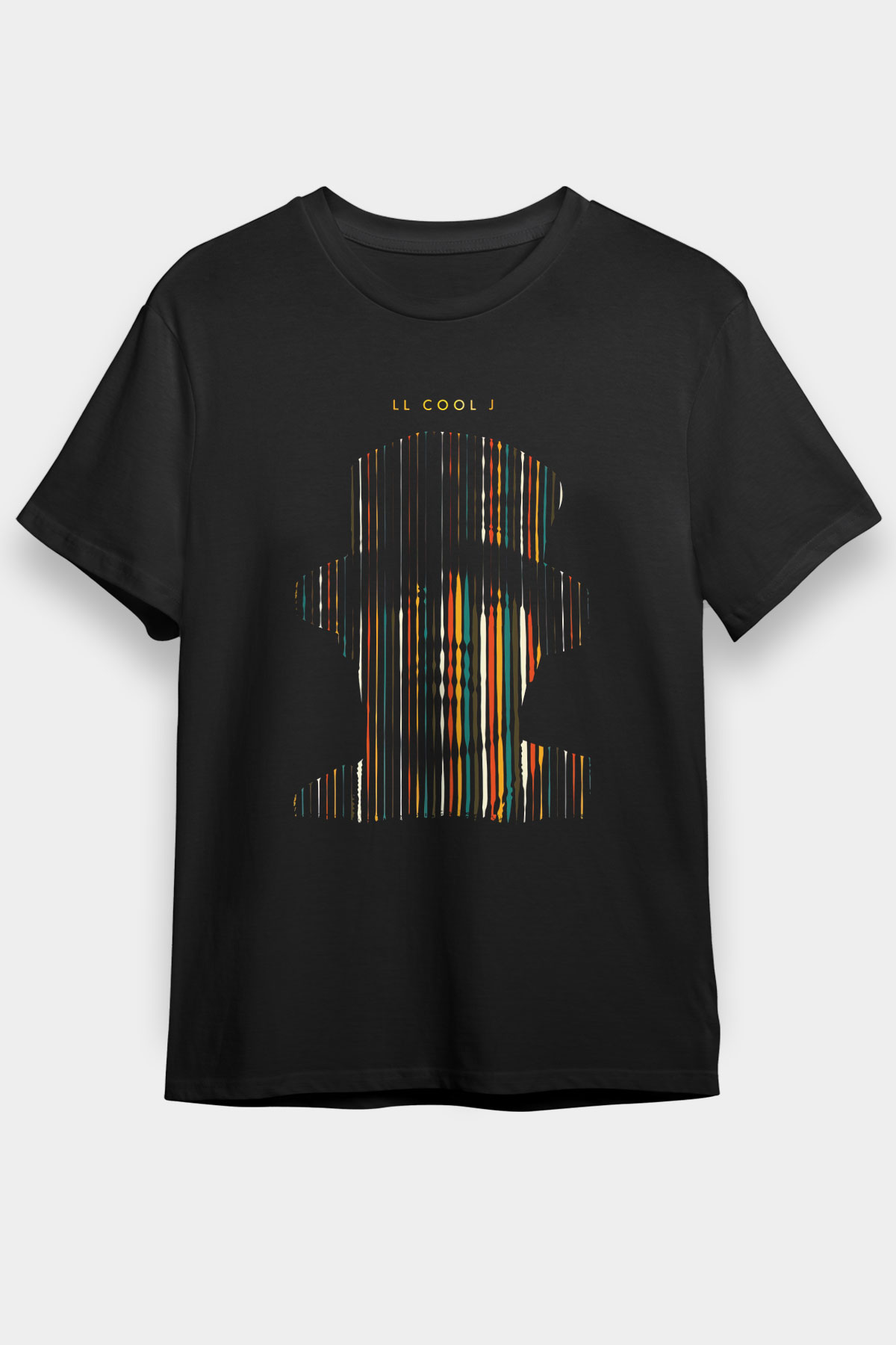 LL Cool J Siyah Unisex Tişört T-Shirt - TişörtFabrikası