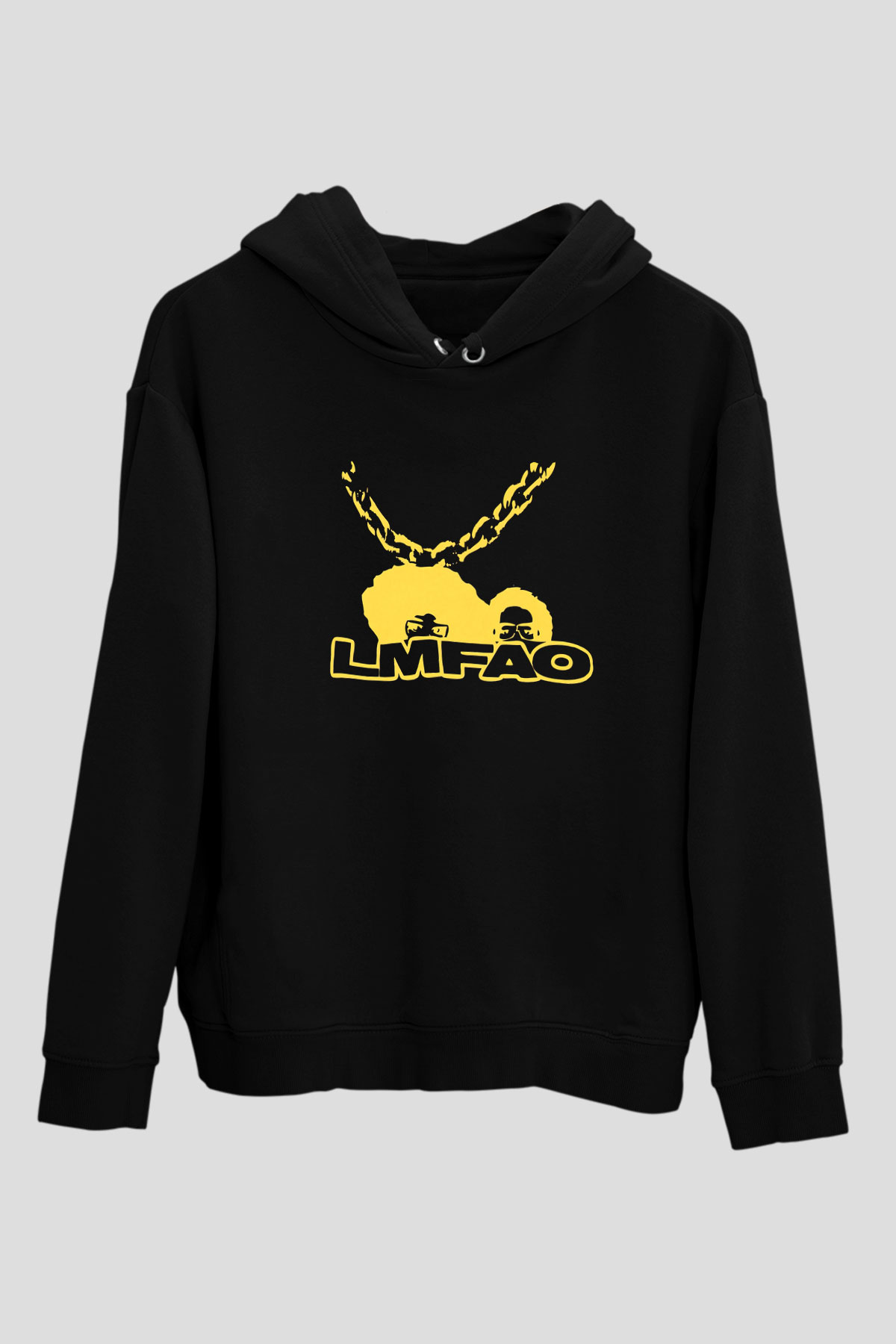 LMFAO Siyah Unisex Hoodie