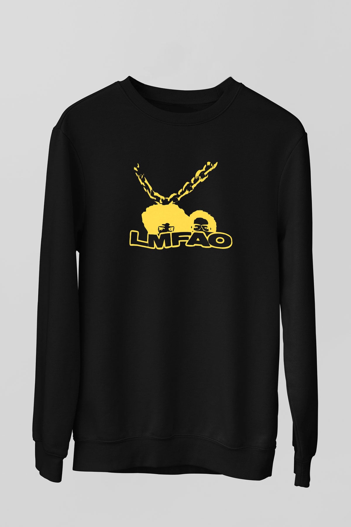 LMFAO Siyah Unisex Sweatshirt