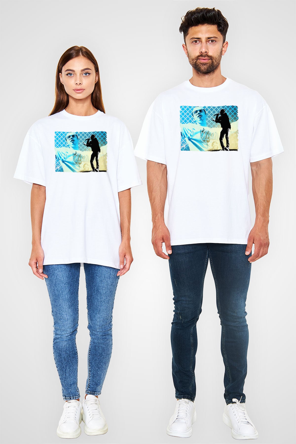 Logic Beyaz Unisex Tişört T-Shirt - TişörtFabrikası