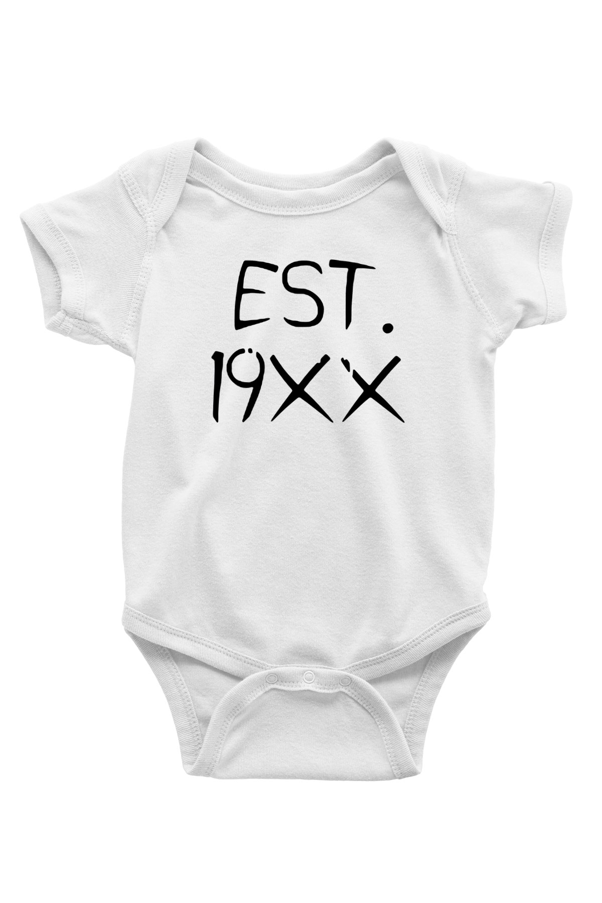 Machine Gun Kelly Baskılı Beyaz Unisex Bebek Body - Zıbın