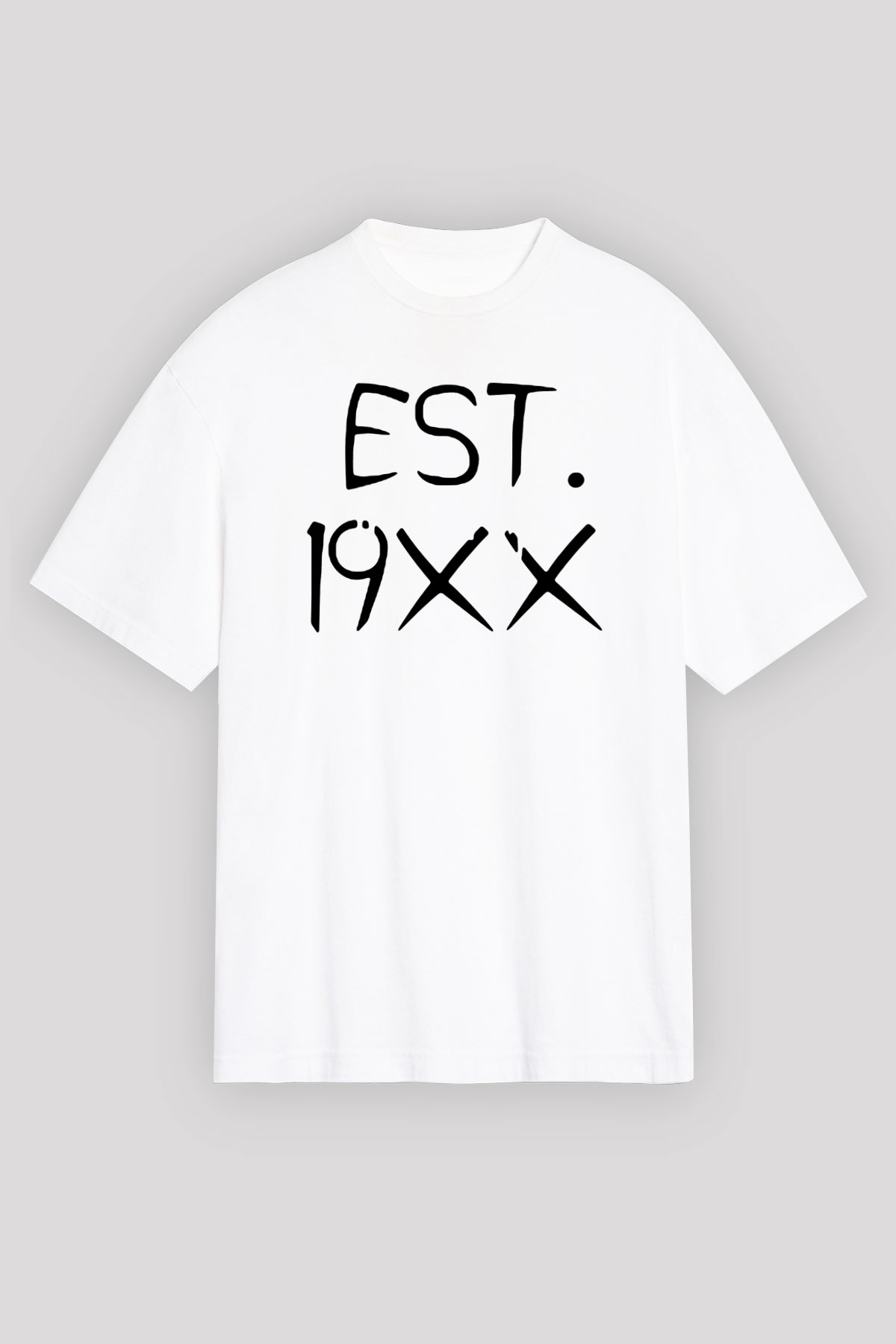 Machine Gun Kelly Beyaz Unisex Oversize Tişört T-Shirt