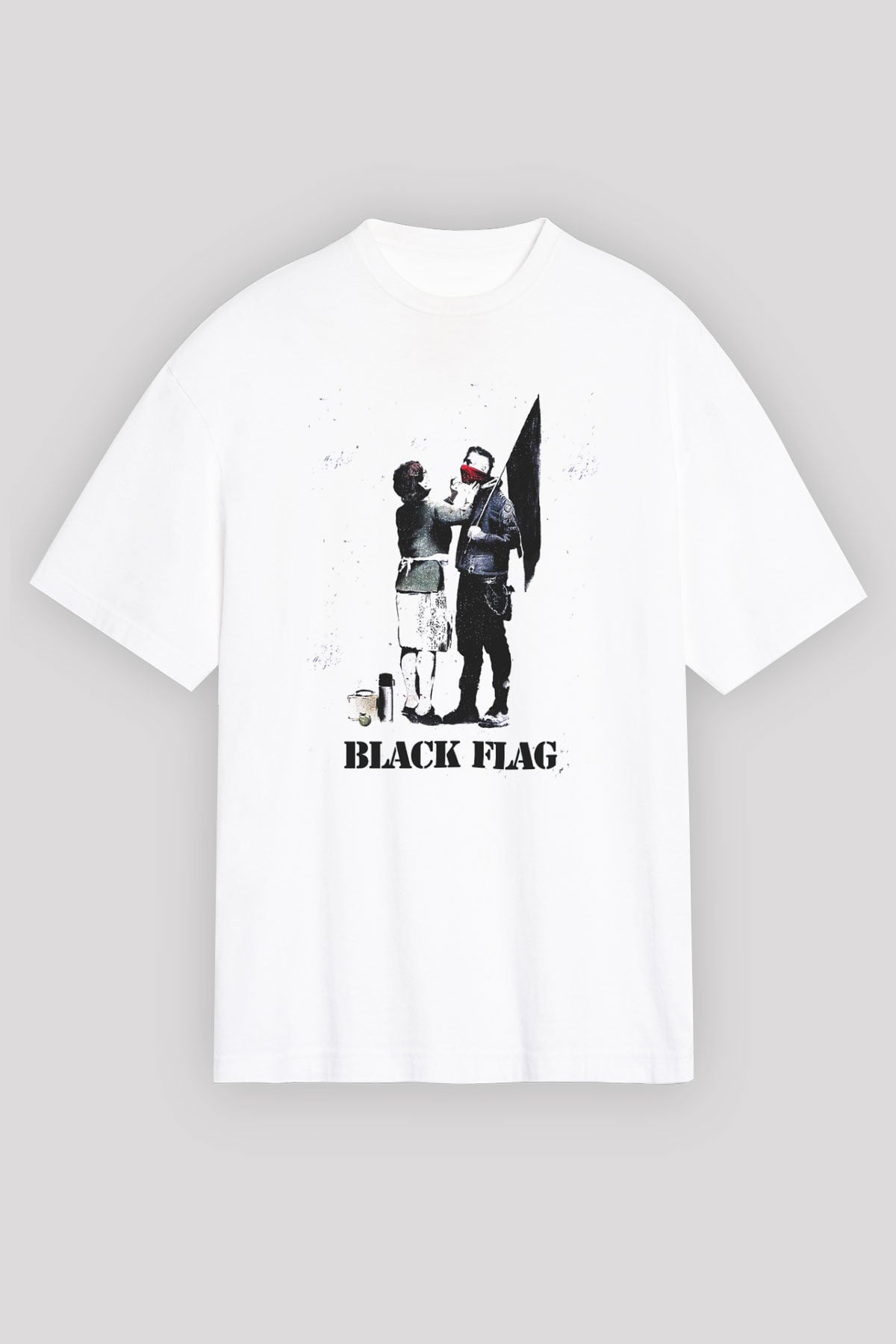 Machine Gun Kelly Beyaz Unisex Oversize Tişört T-Shirt
