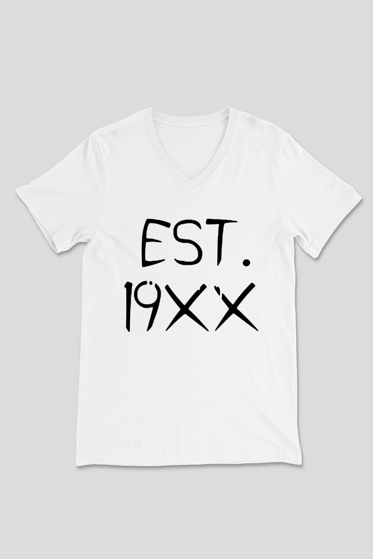 Machine Gun Kelly Beyaz Unisex V Yaka Tişört T-Shirt