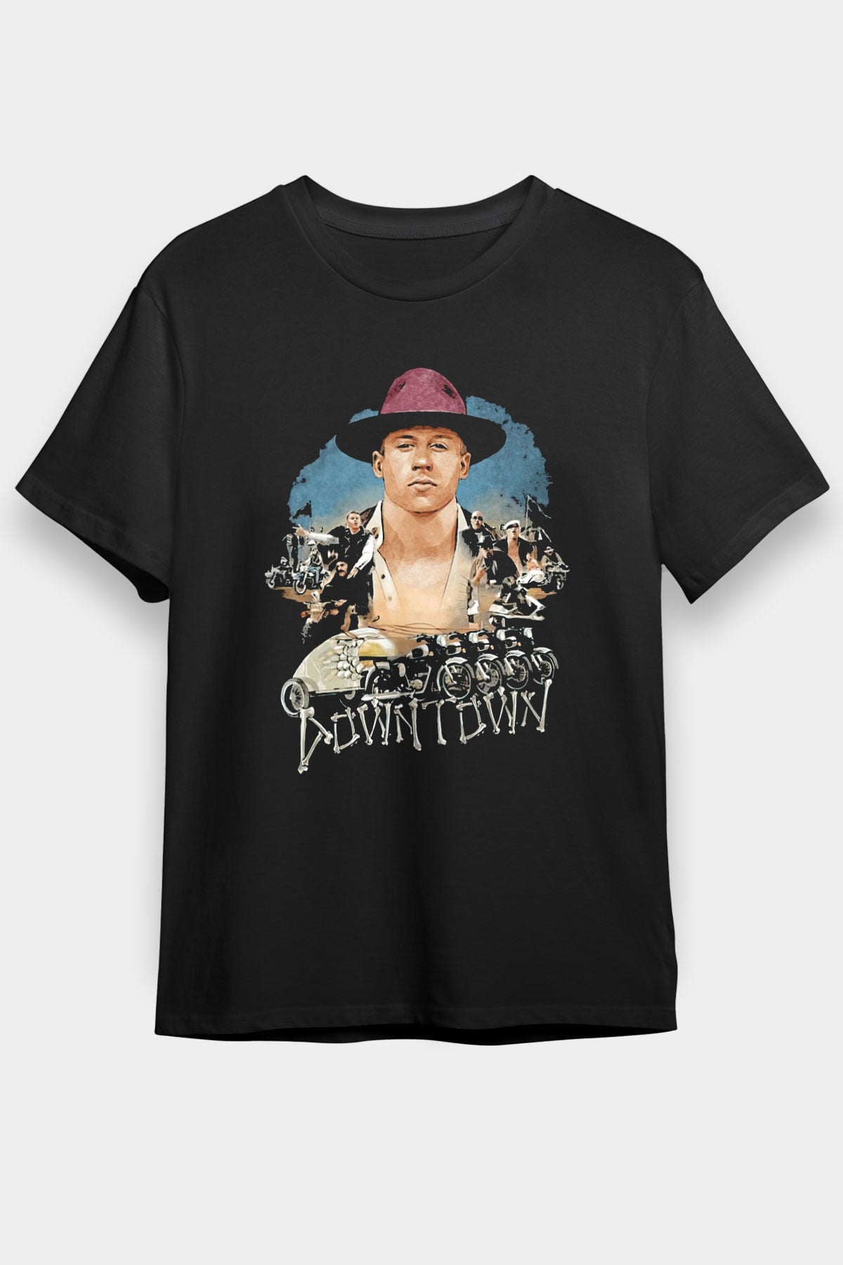 Macklemore Siyah Unisex Tişört T-Shirt - TişörtFabrikası