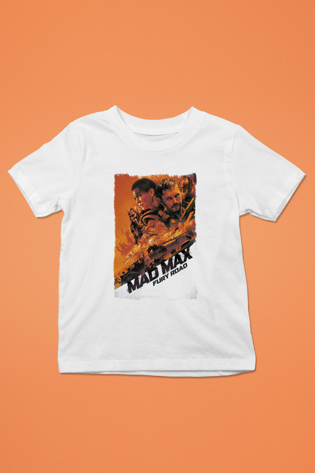 Mad Max Beyaz Unisex Çocuk Tişört