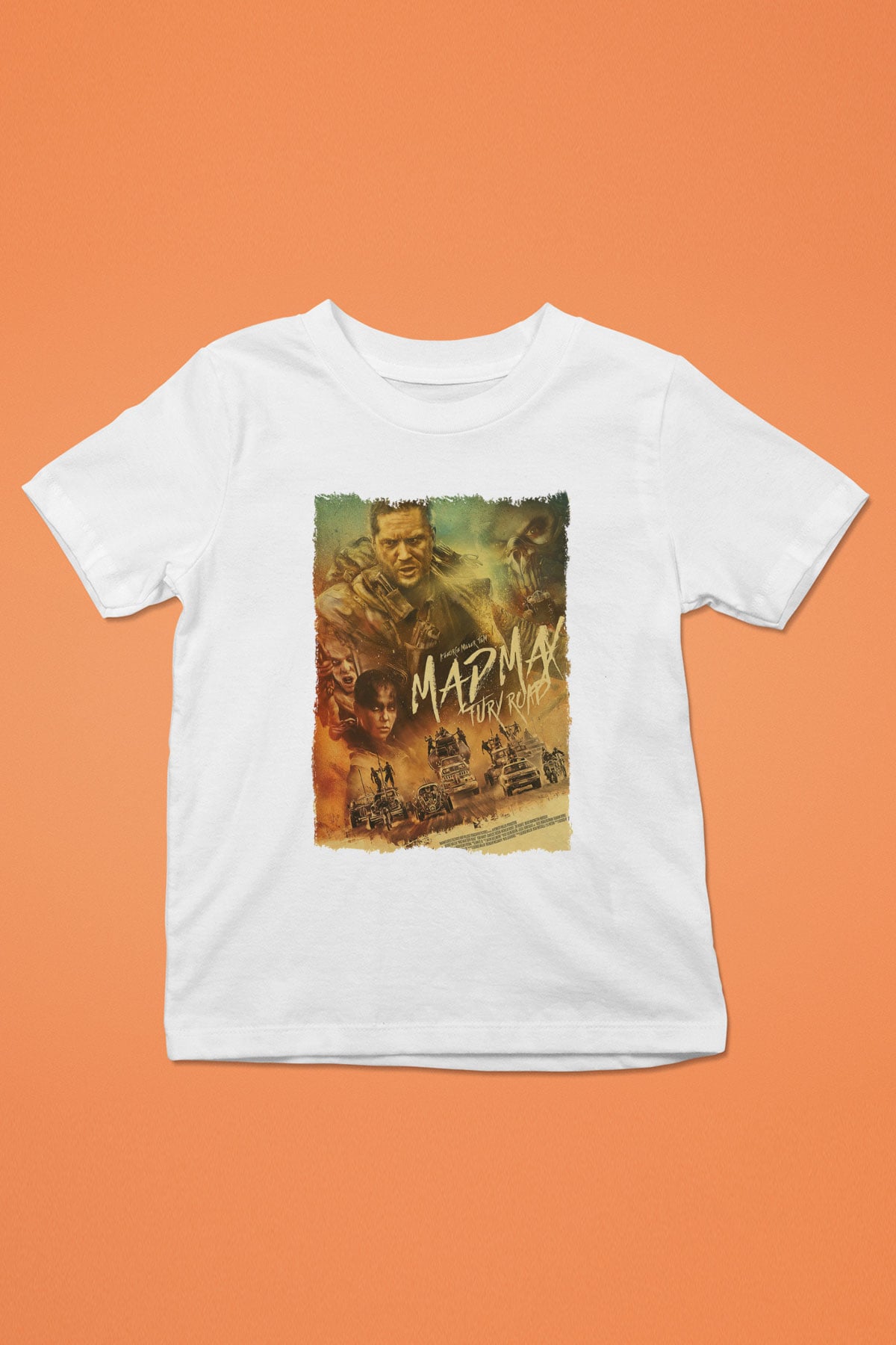 Mad Max Beyaz Unisex Çocuk Tişört