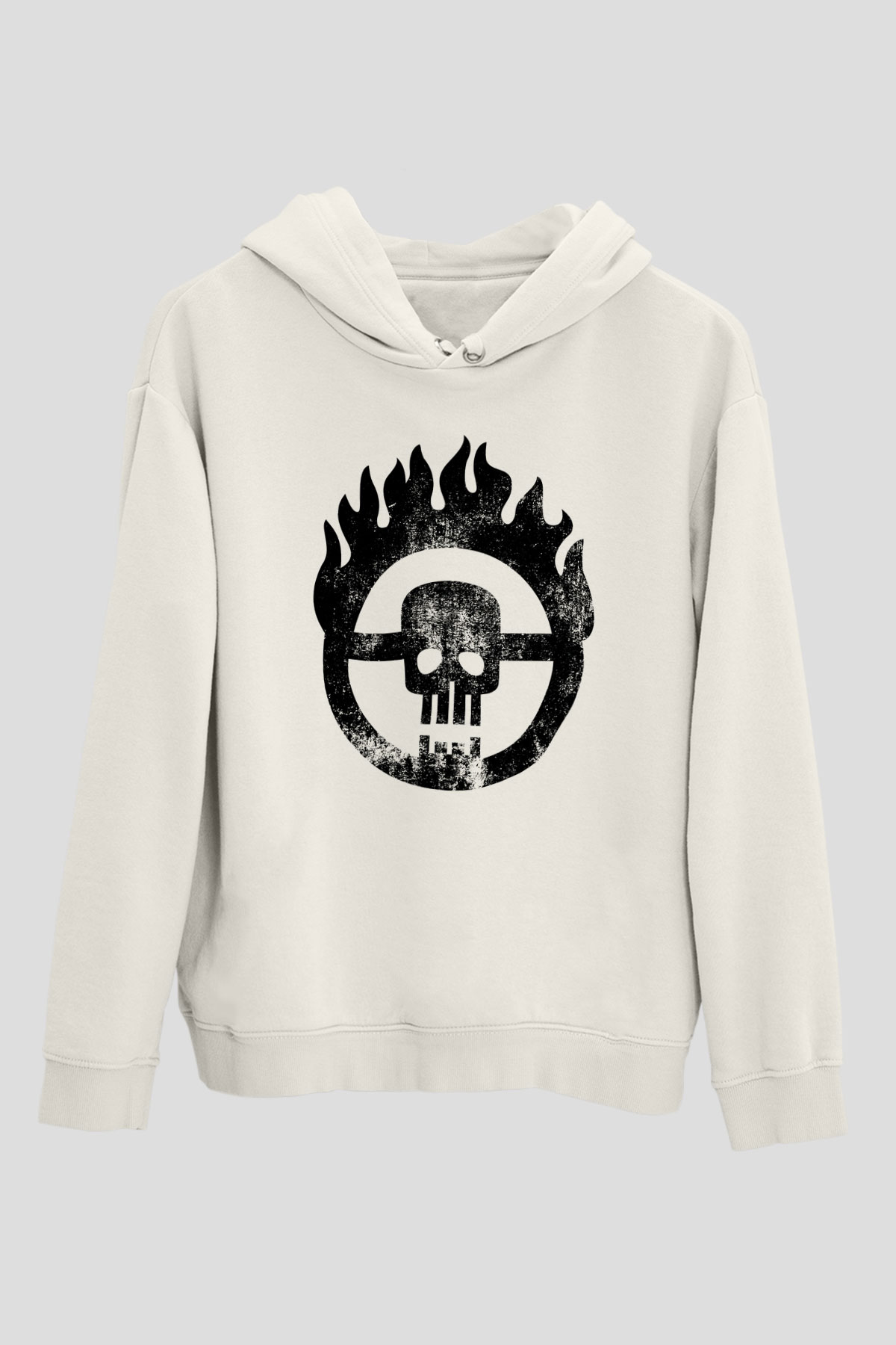 Mad Max Beyaz Unisex Hoodie