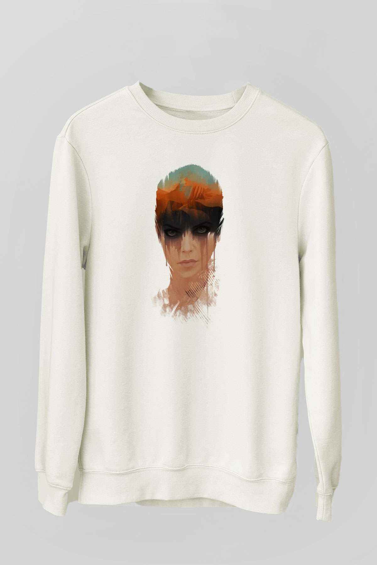 Mad Max Beyaz Unisex Sweatshirt