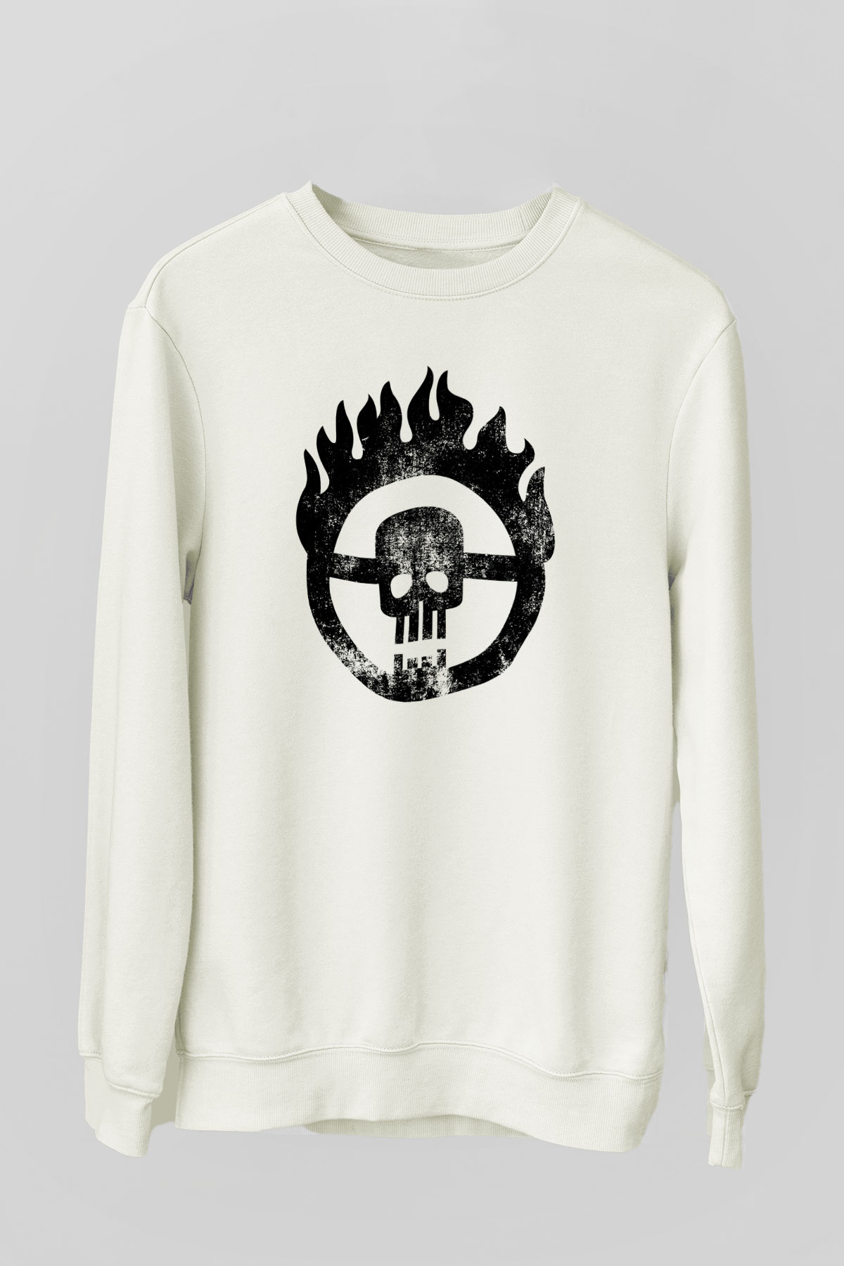 Mad Max Beyaz Unisex Sweatshirt