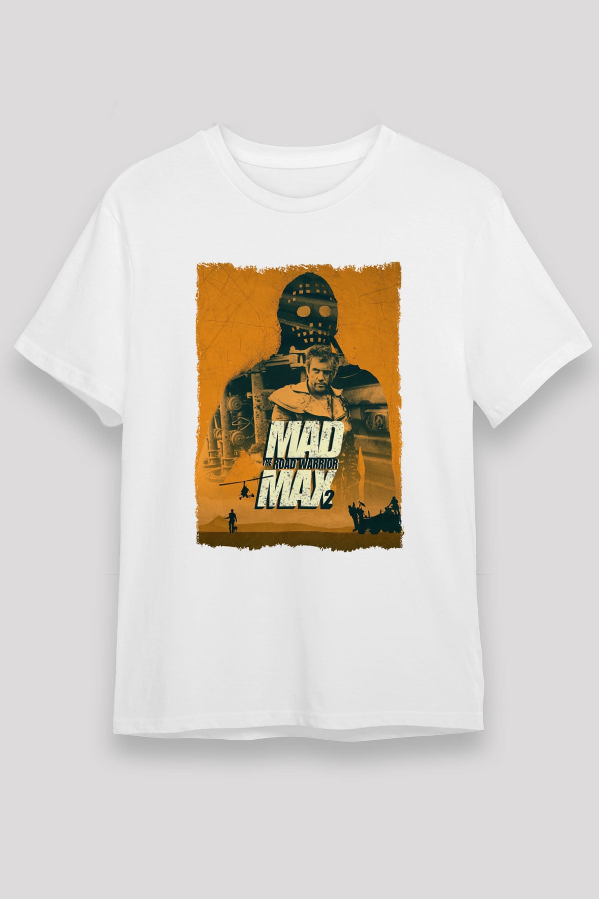Mad Max Beyaz Unisex Tişört T-Shirt