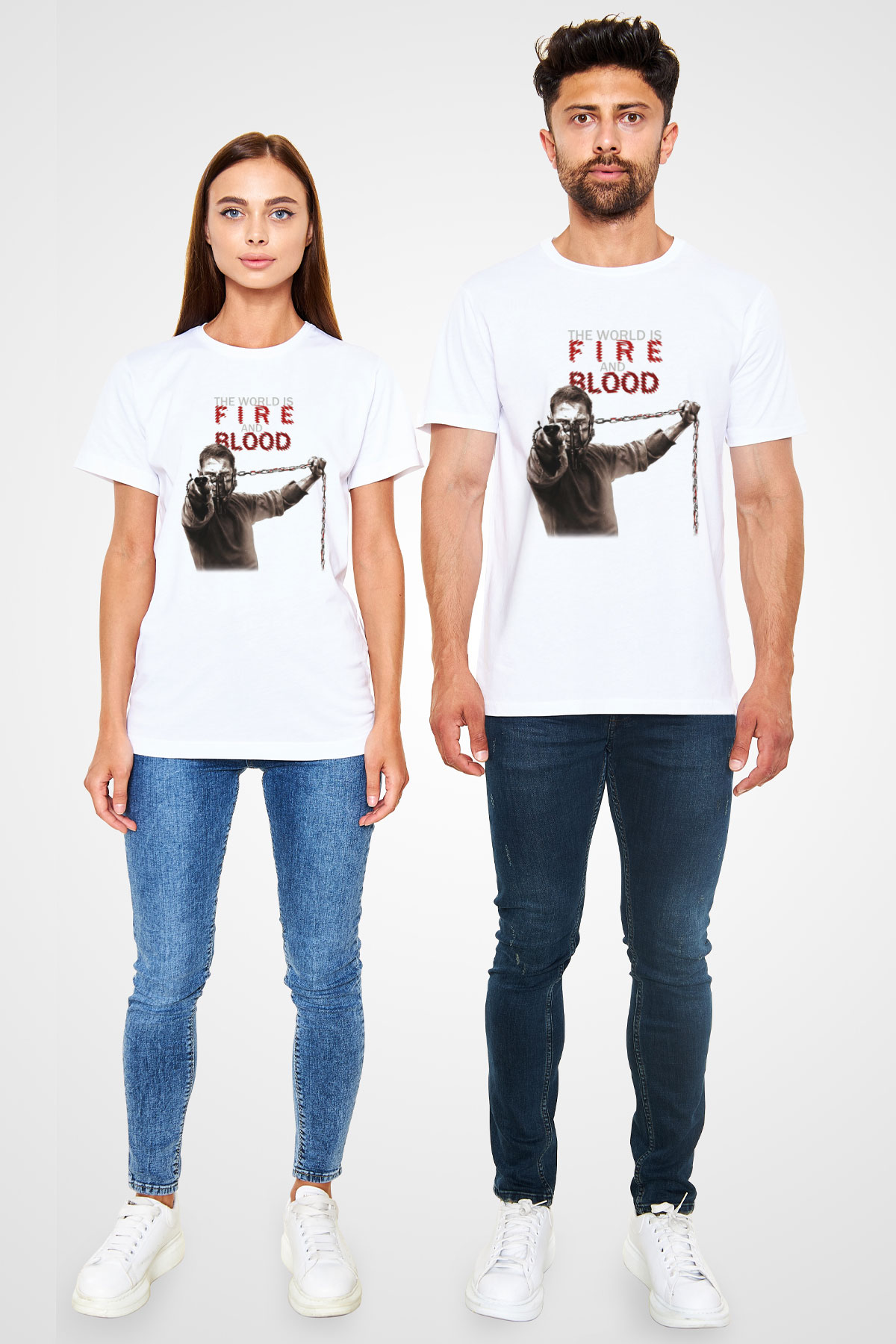 Mad Max Beyaz Unisex Tişört T-Shirt