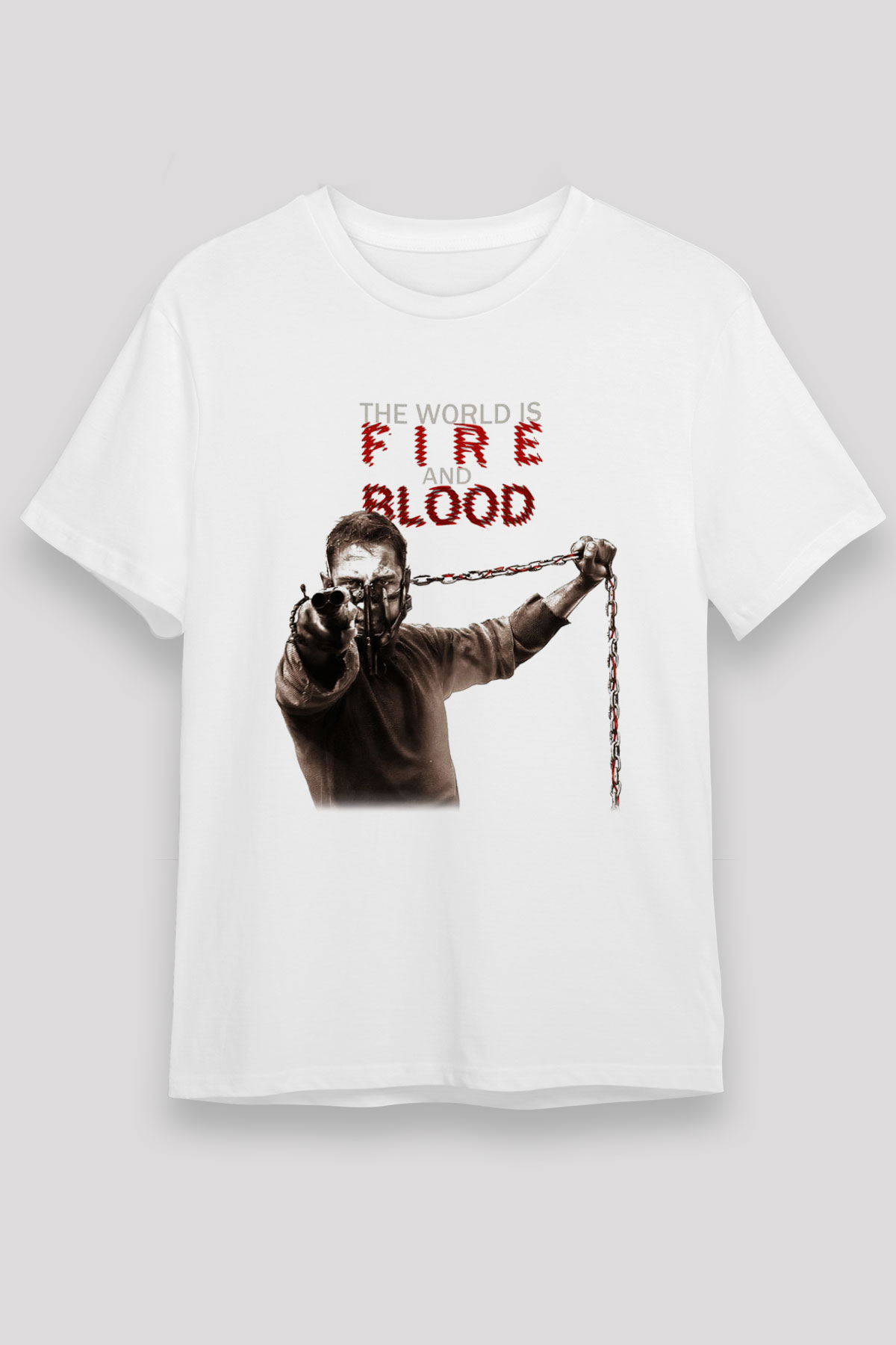 Mad Max Beyaz Unisex Tişört T-Shirt