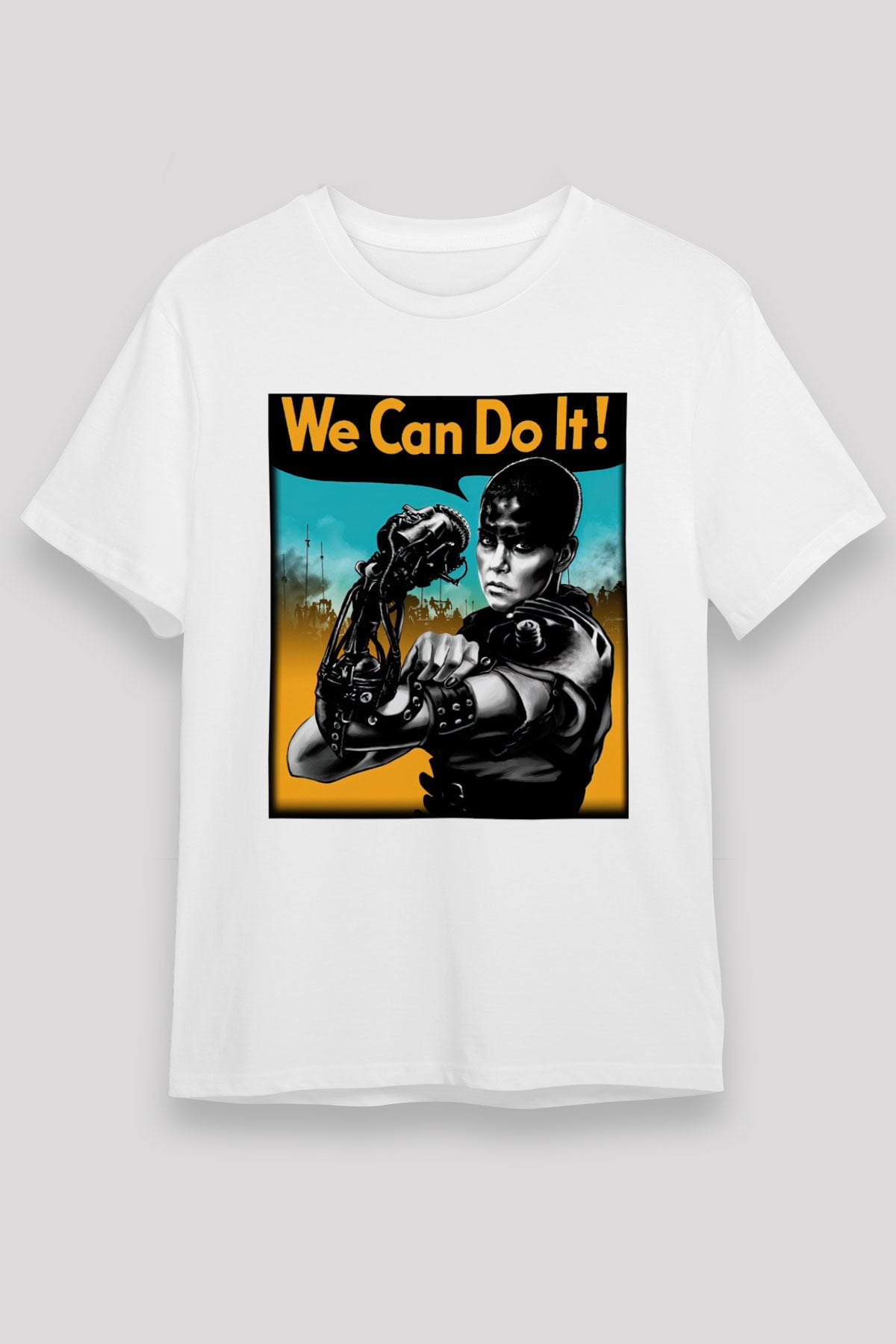 Mad Max Siyah Unisex Tişört T-Shirt