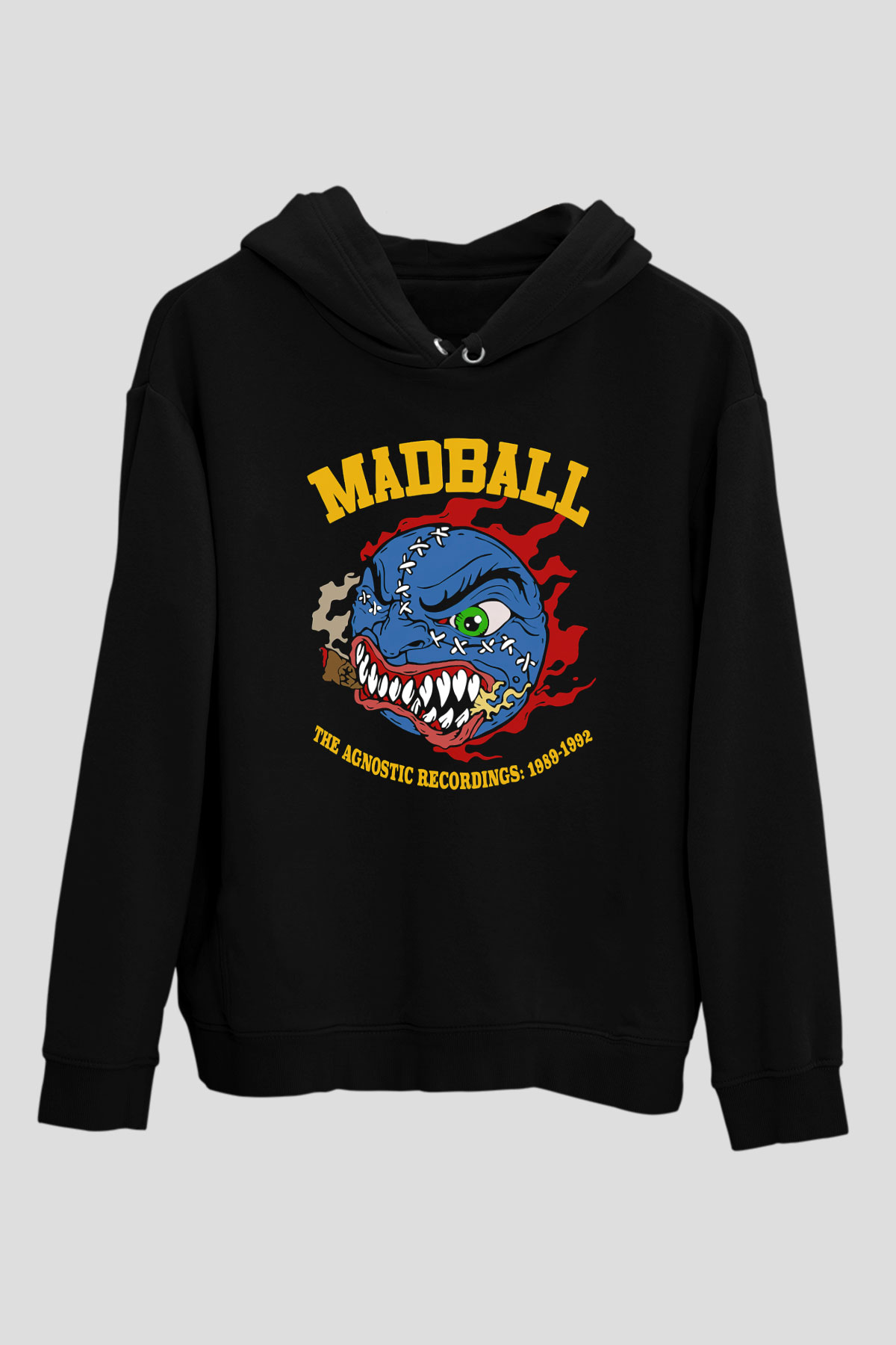 Madball Siyah Unisex Hoodie
