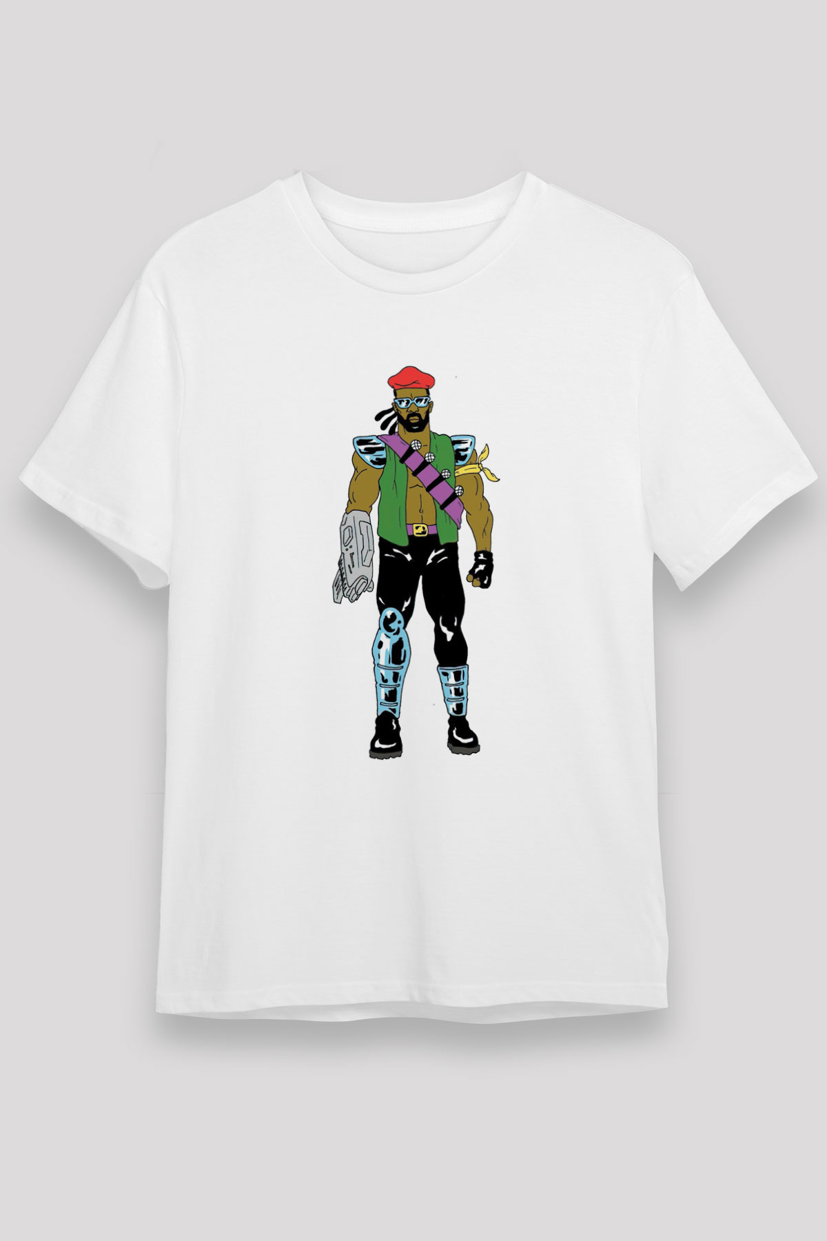 Major Lazer Beyaz Unisex Tişört T-Shirt - TişörtFabrikası