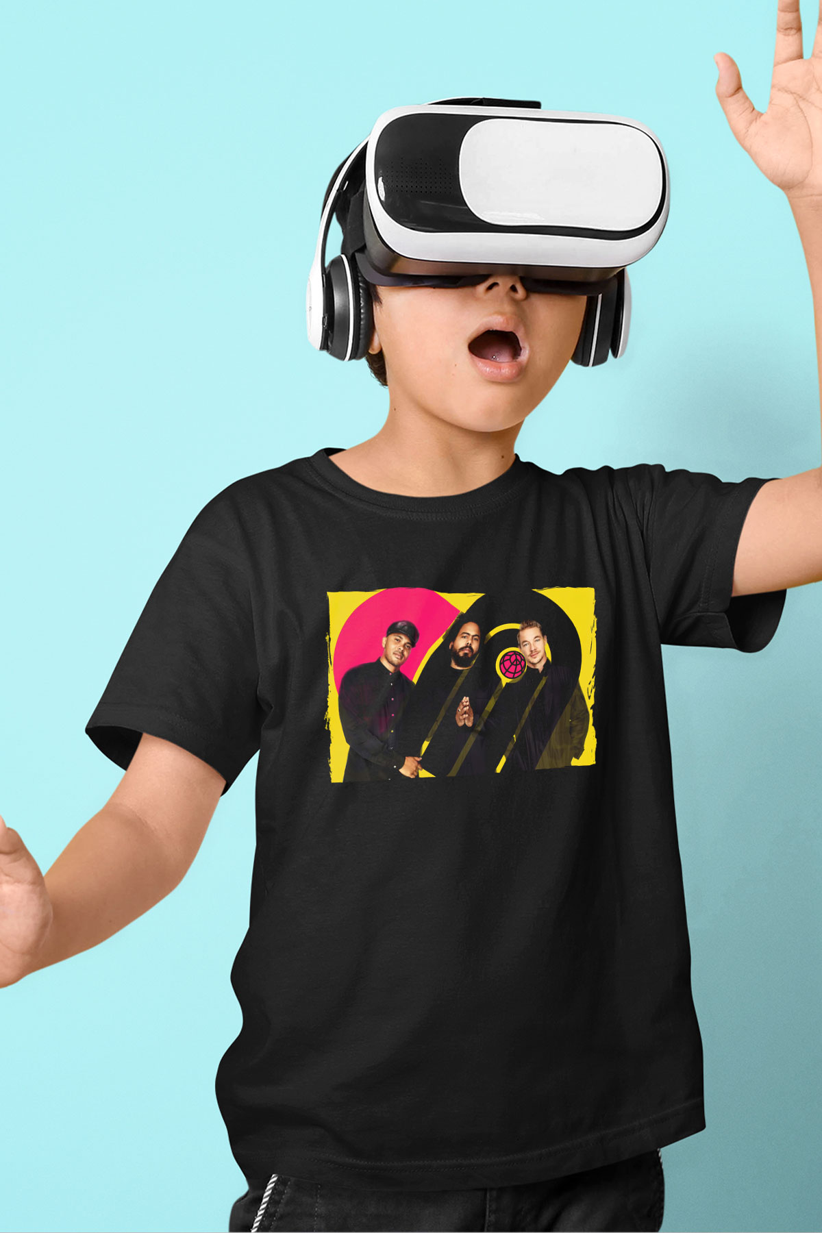 Major Lazer Siyah Unisex Çocuk Tişört