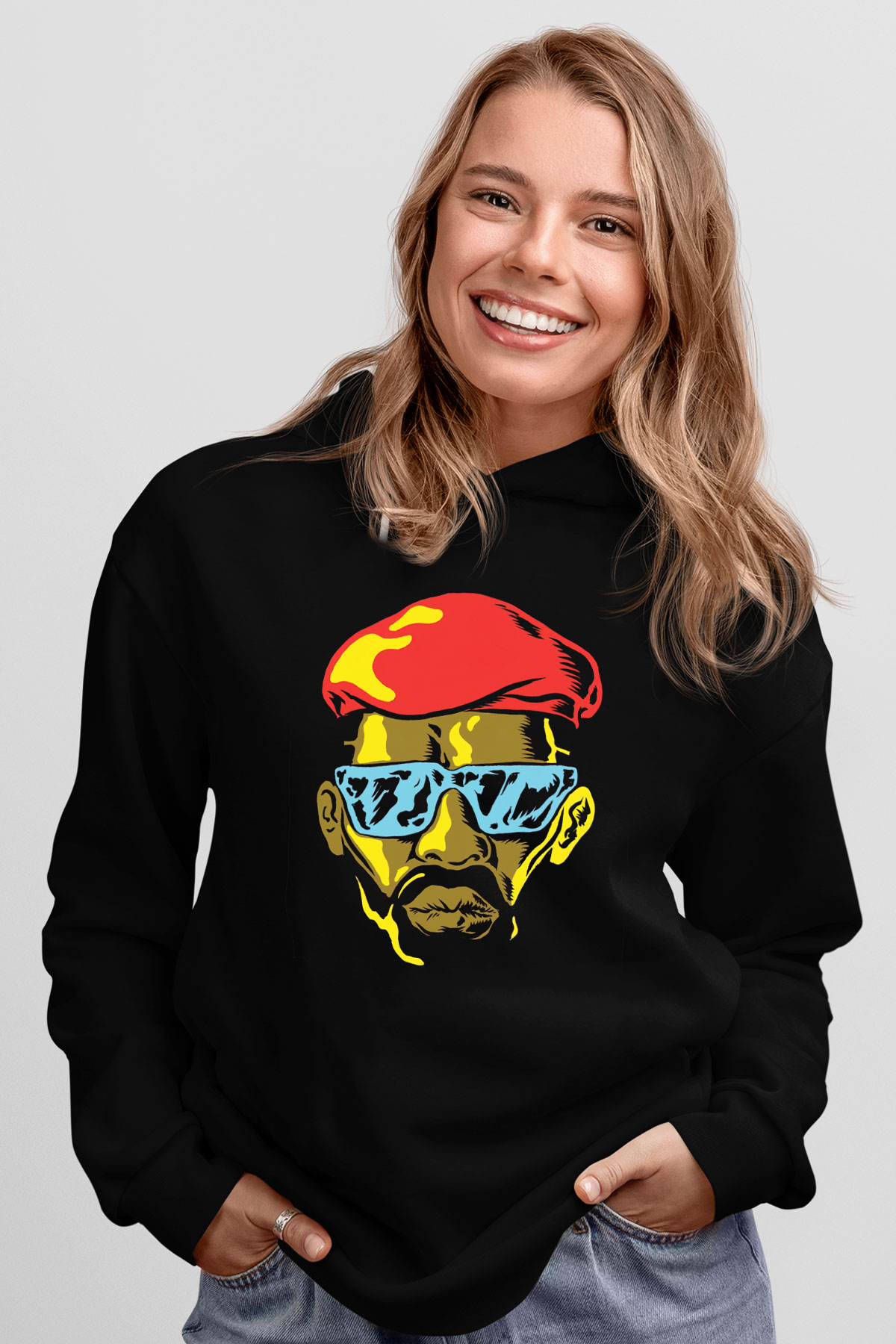 Major Lazer Siyah Unisex Kapüşonlu Sweatshirt