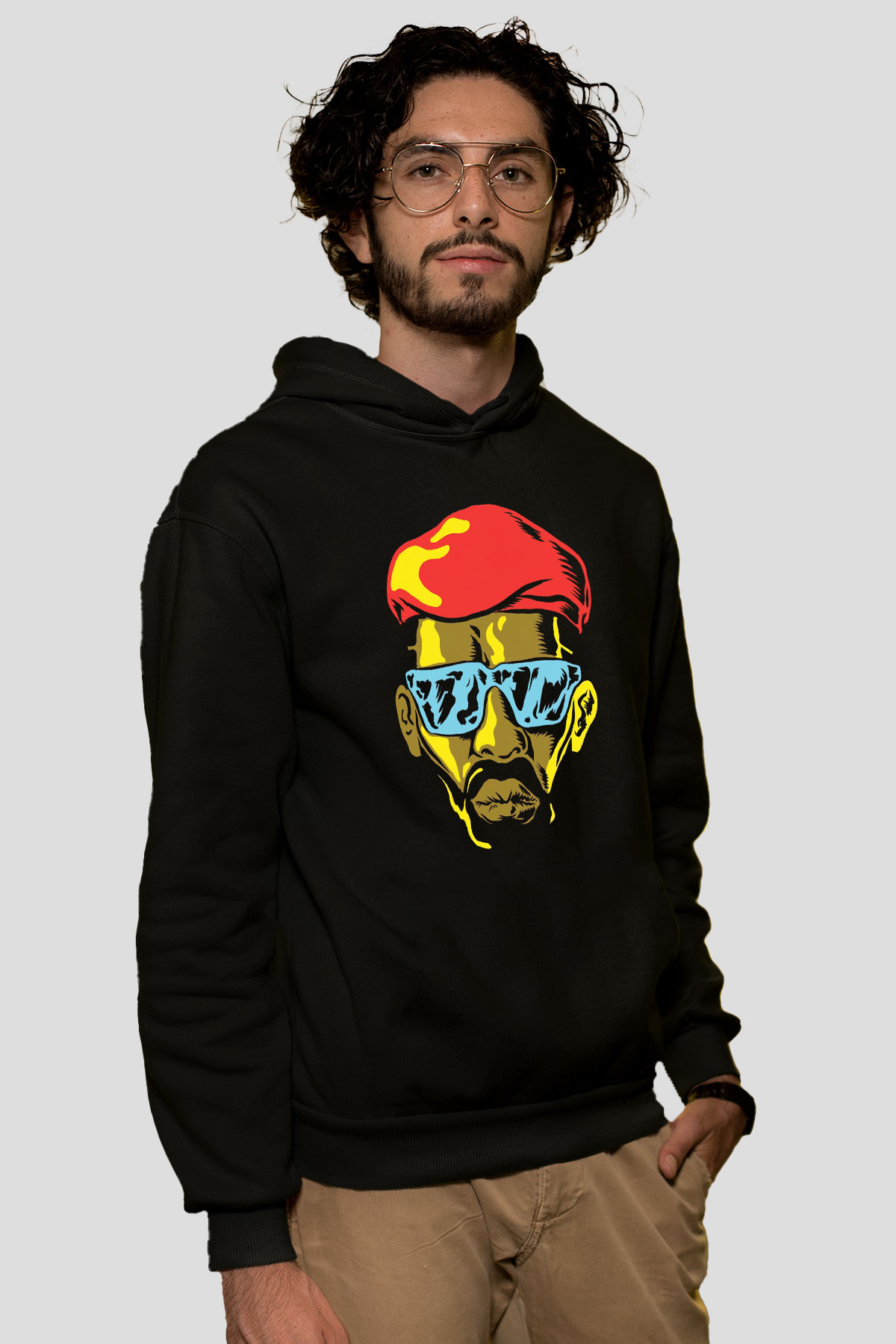 Major Lazer Siyah Unisex Kapüşonlu Sweatshirt