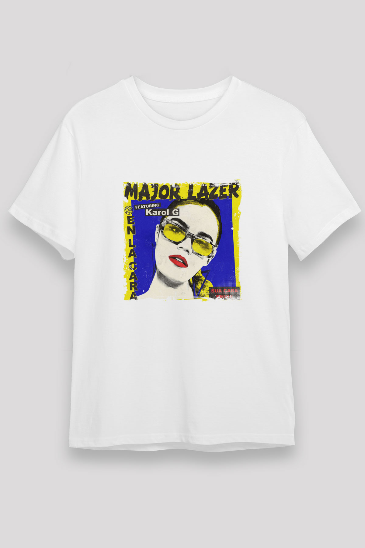 Major LazerBaskılı Beyaz Tişört