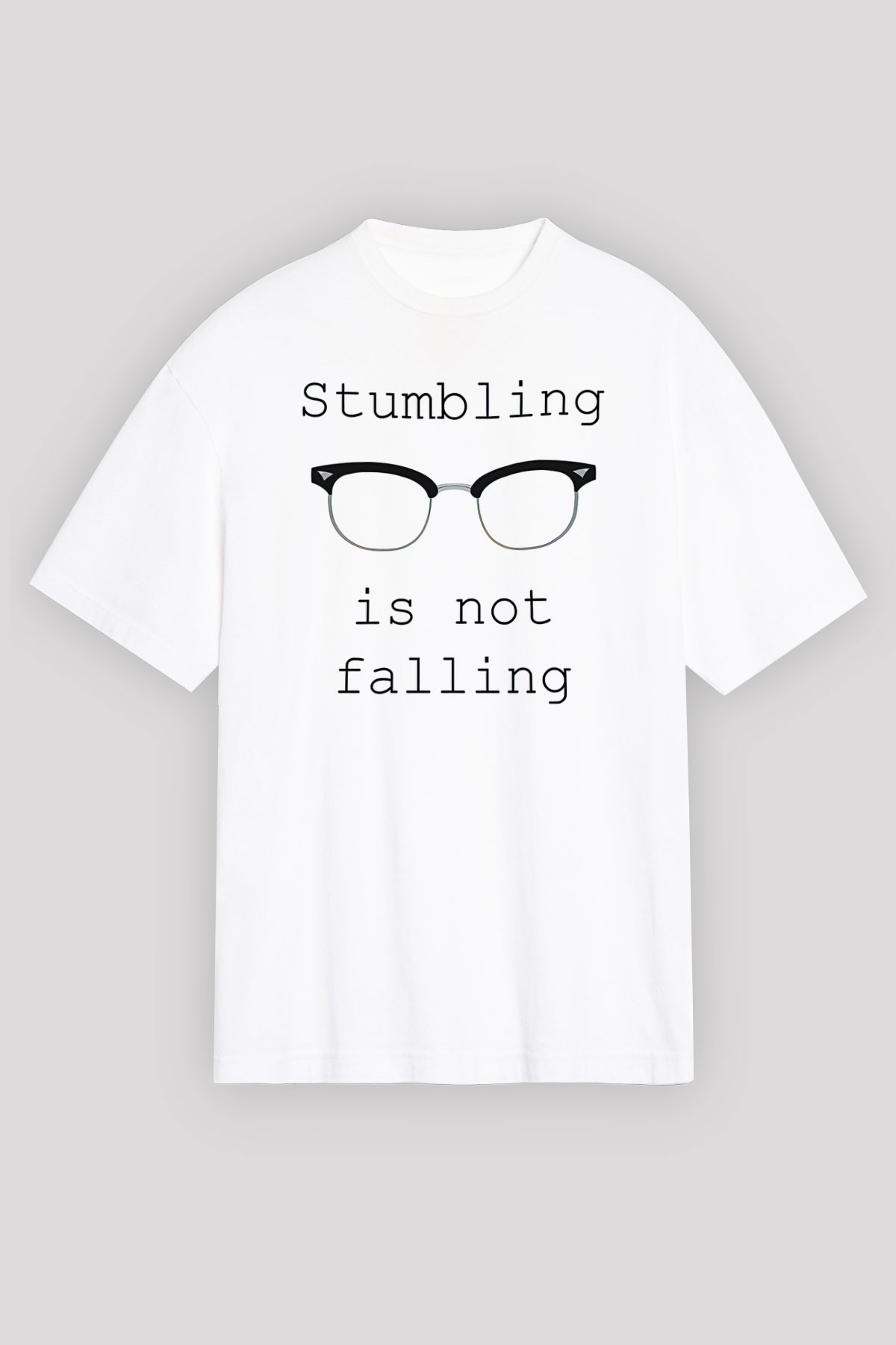 Malcolm X James Baskılı Beyaz Unisex Oversize Tişört - Tshirt