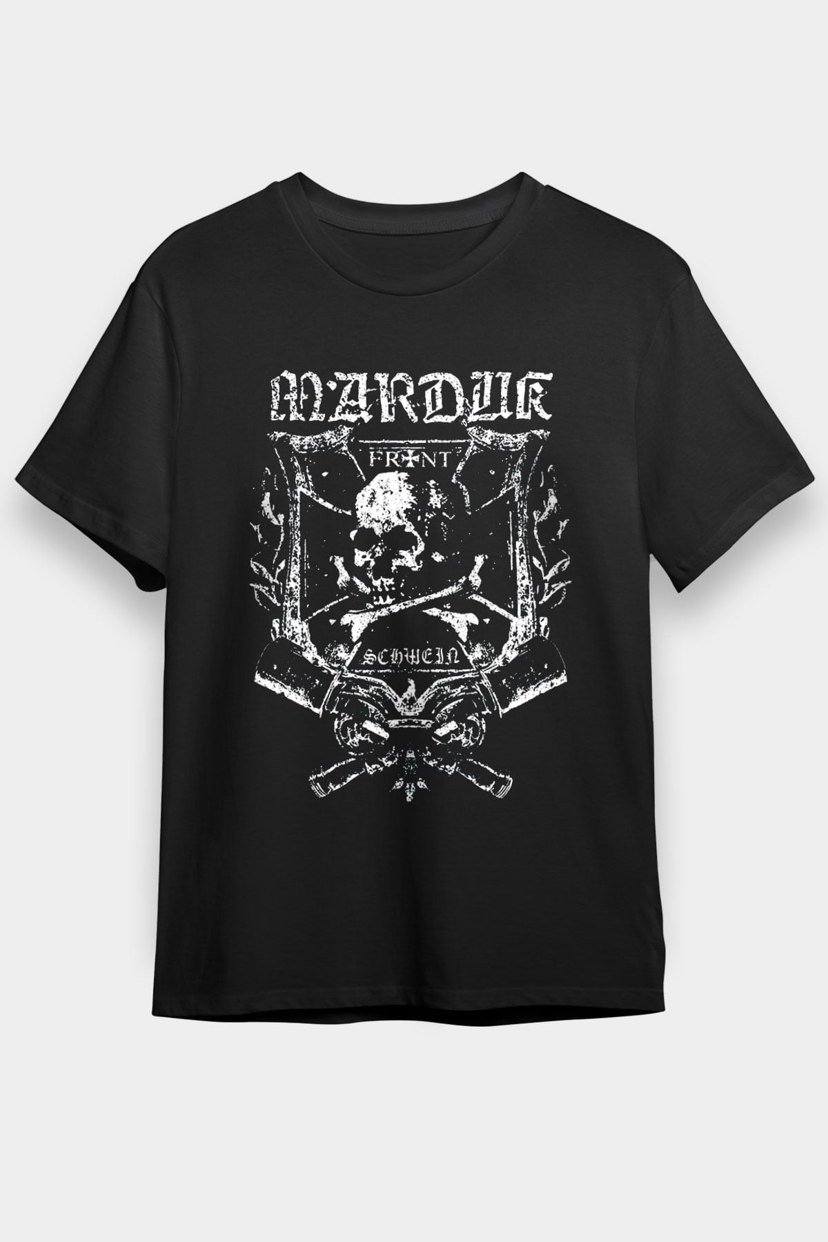 Marduk Siyah Unisex Tişört T-Shirt - TişörtFabrikası