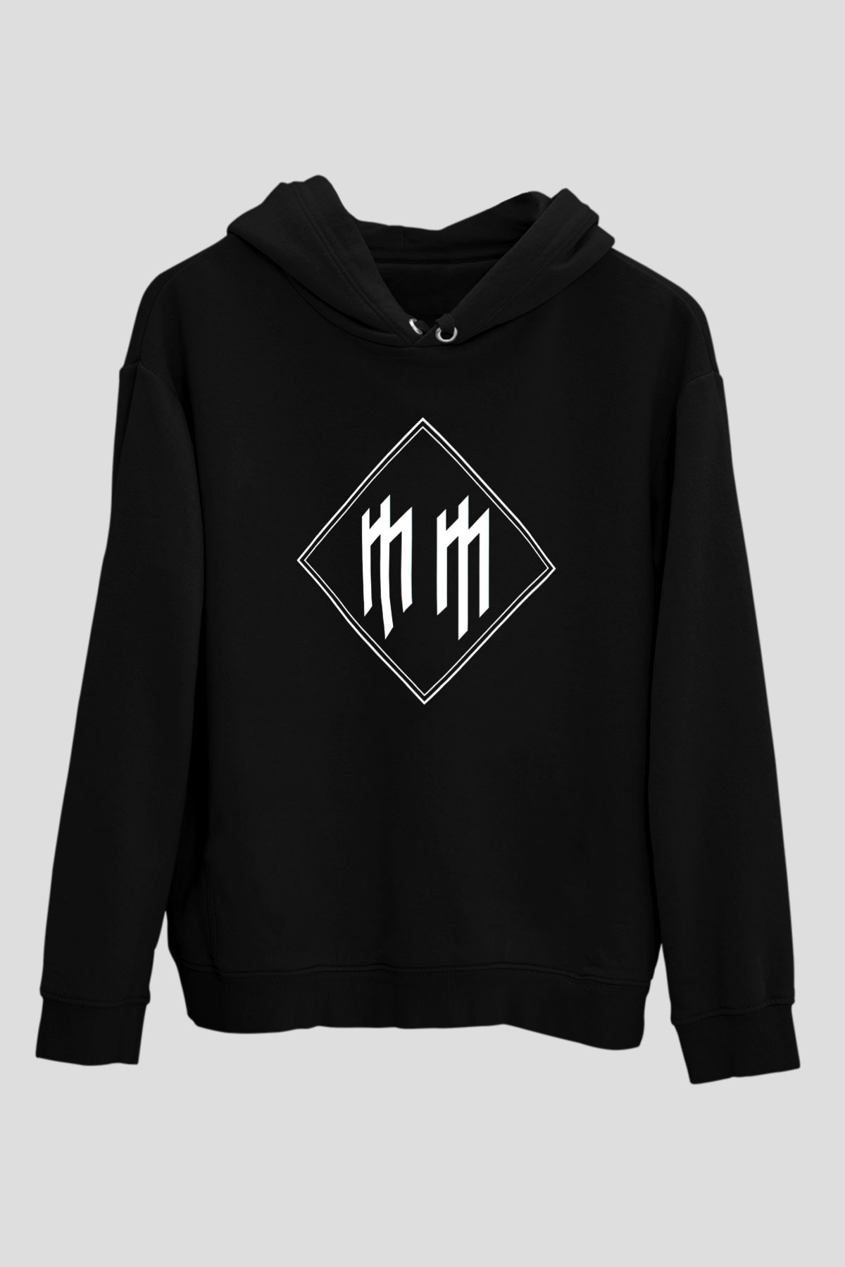 Marilyn Manson Siyah Unisex Hoodie