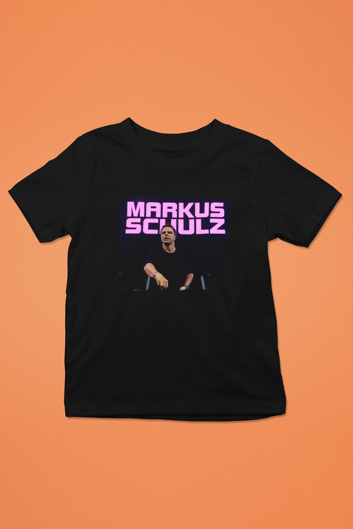 Markus Schulz Siyah Unisex Çocuk Tişört