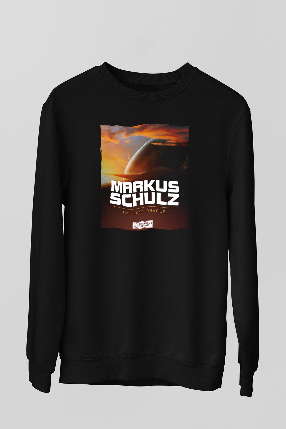 Markus Schulz Siyah Unisex Sweatshirt