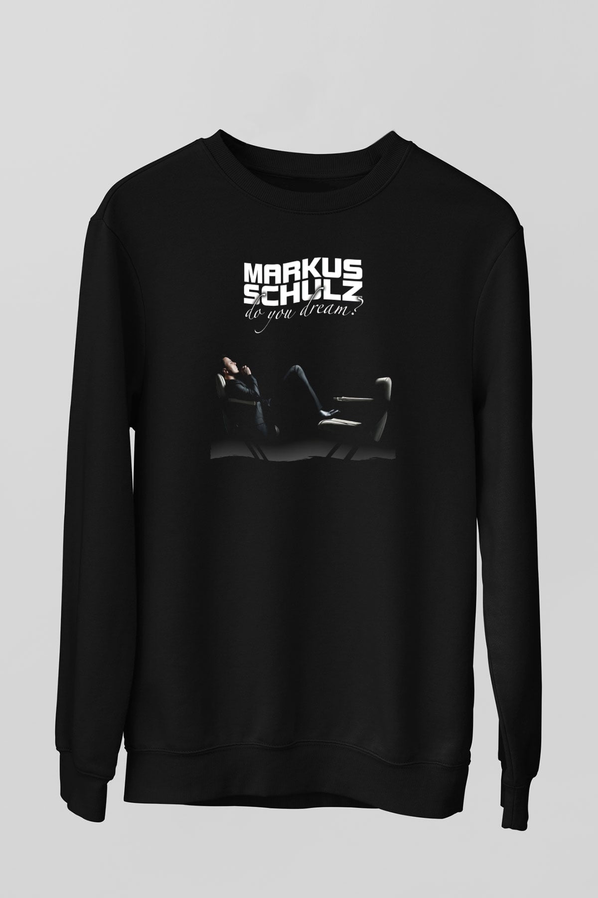 Markus Schulz Siyah Unisex Sweatshirt