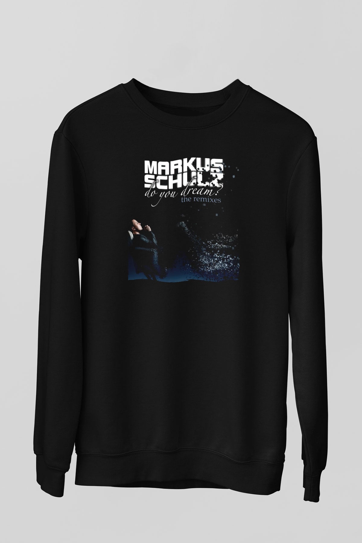 Markus Schulz Siyah Unisex Sweatshirt
