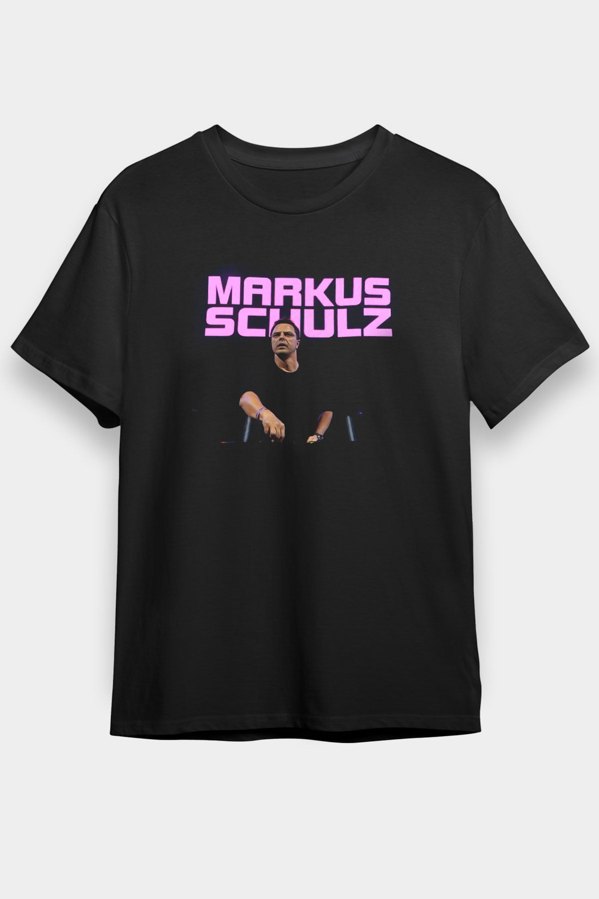 Markus Schulz Siyah Unisex Tişört T-Shirt - TişörtFabrikası