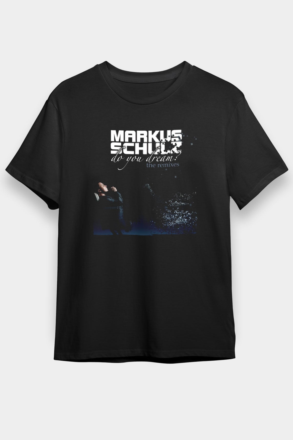 Markus Schulz Siyah Unisex Tişört T-Shirt - TişörtFabrikası